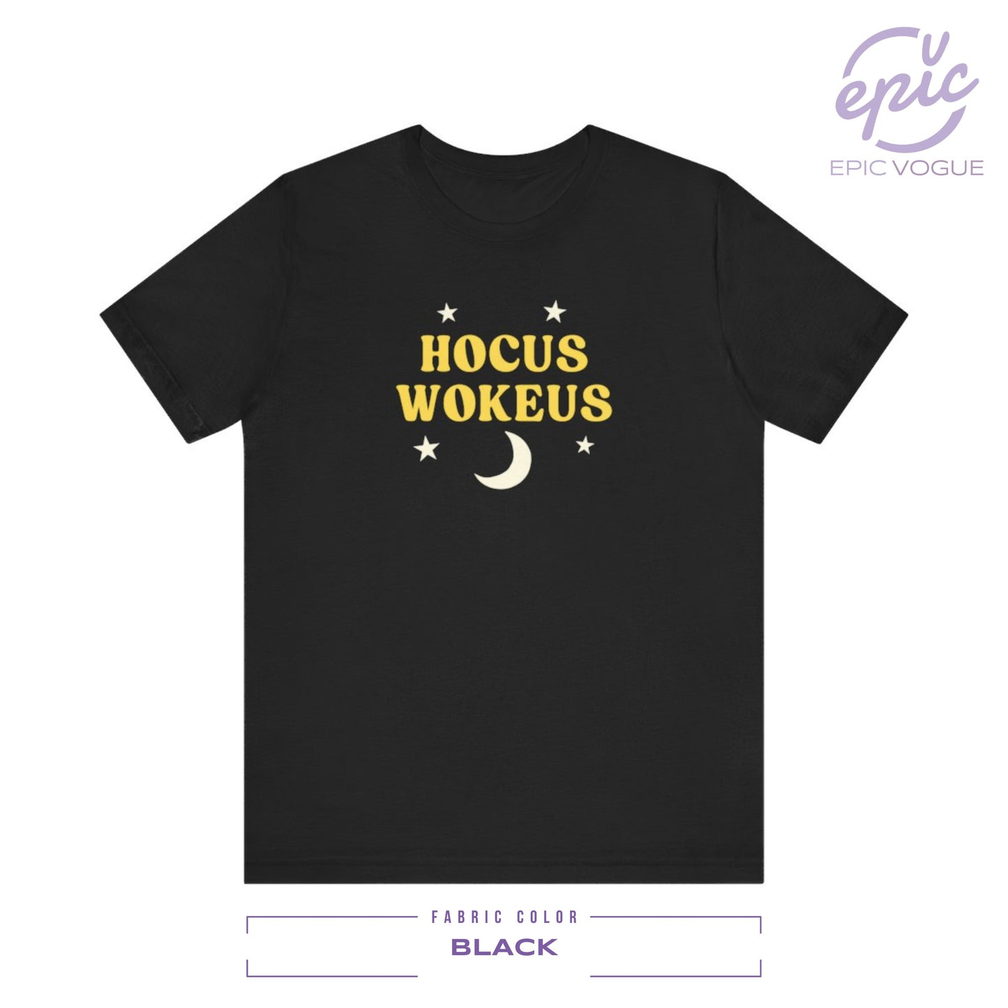 Hocus Wokeus, Black T-Shirt