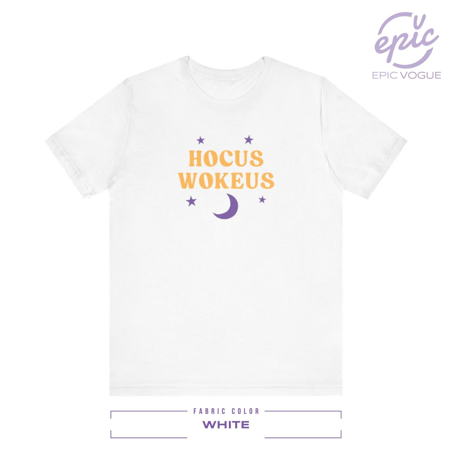 Hocus Wokeus, White T-Shirt