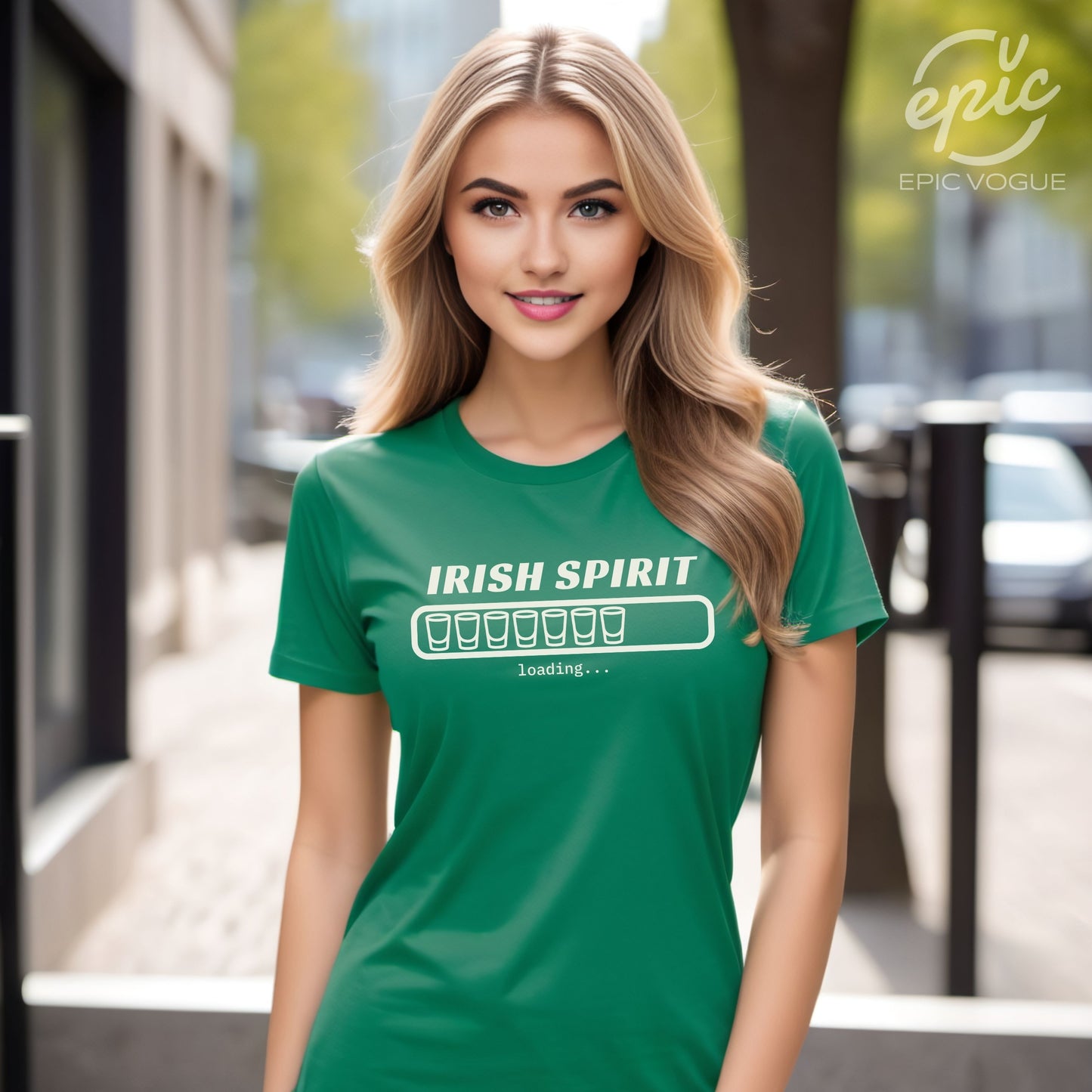 Irish Spirit, Leaf T-Shirt