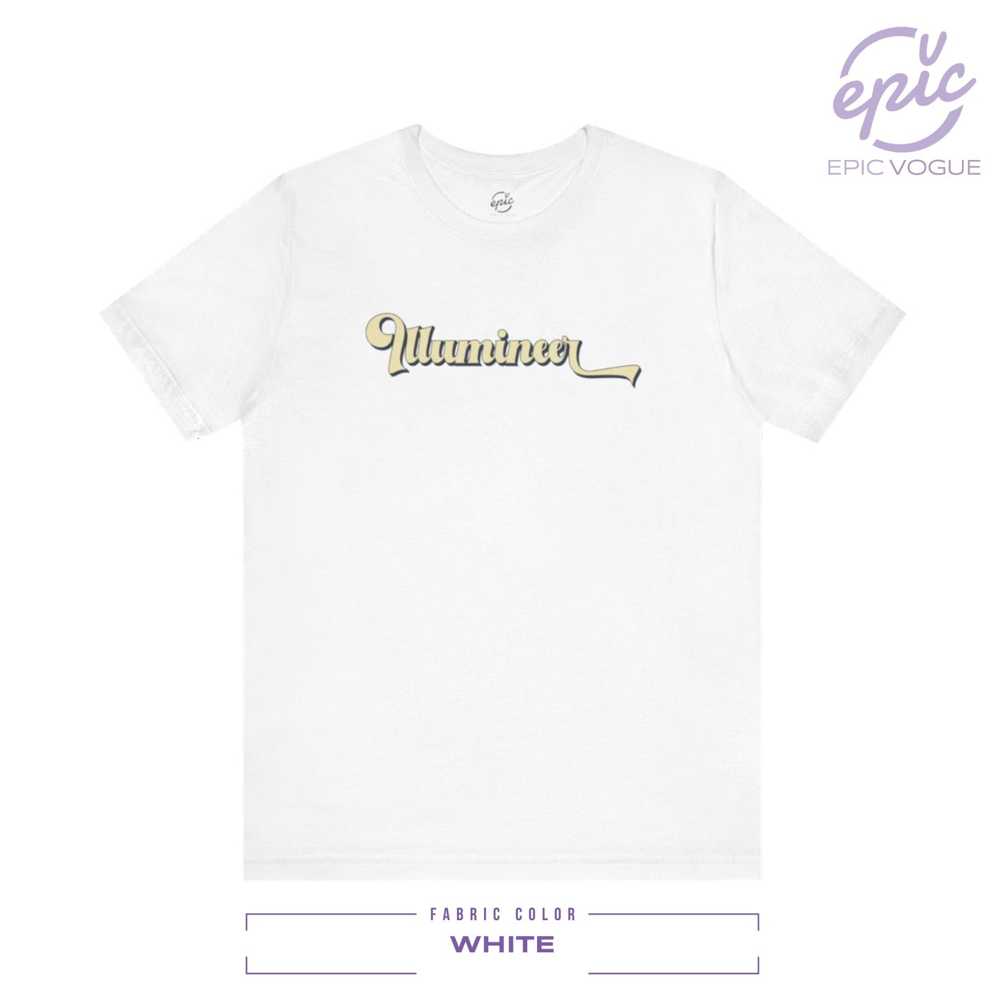 Illumineer, White T-Shirt