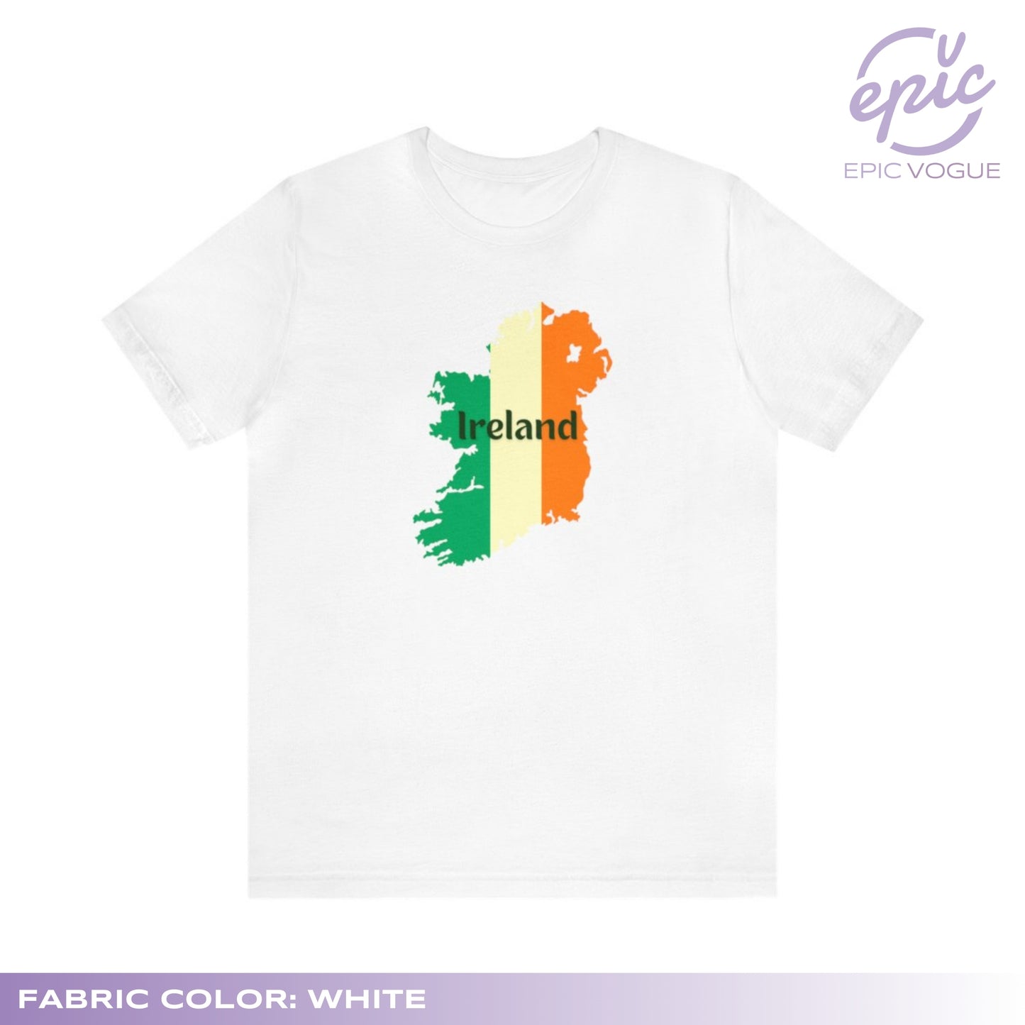 Ireland, White T-Shirt