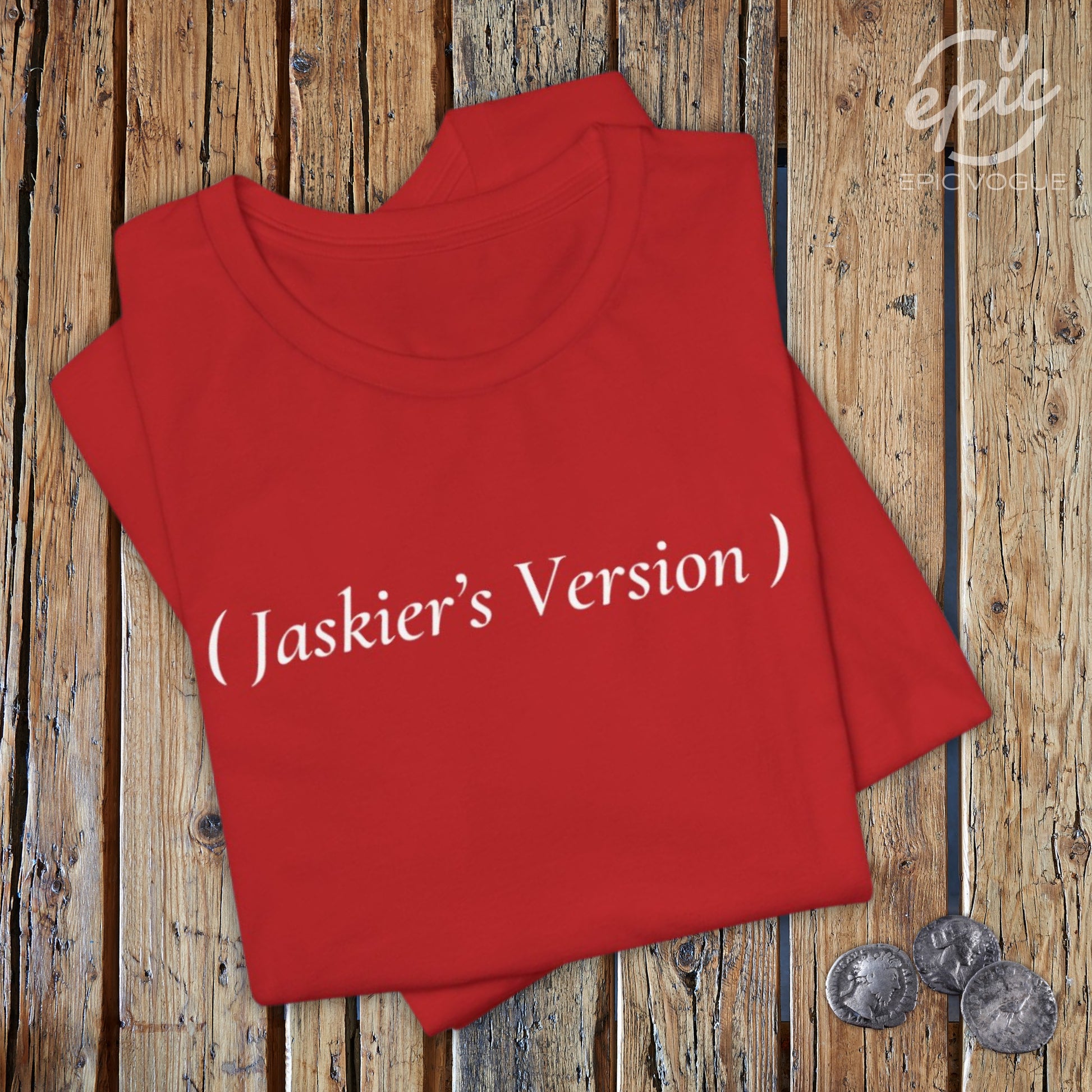 Jaskier's Version, Red T-Shirt