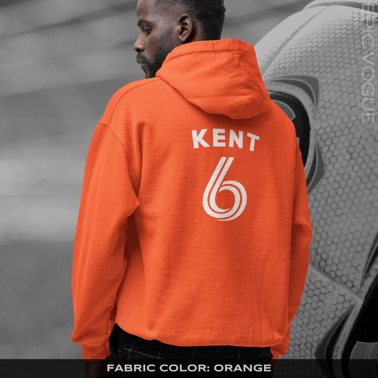 Orange Hoodie, Backside