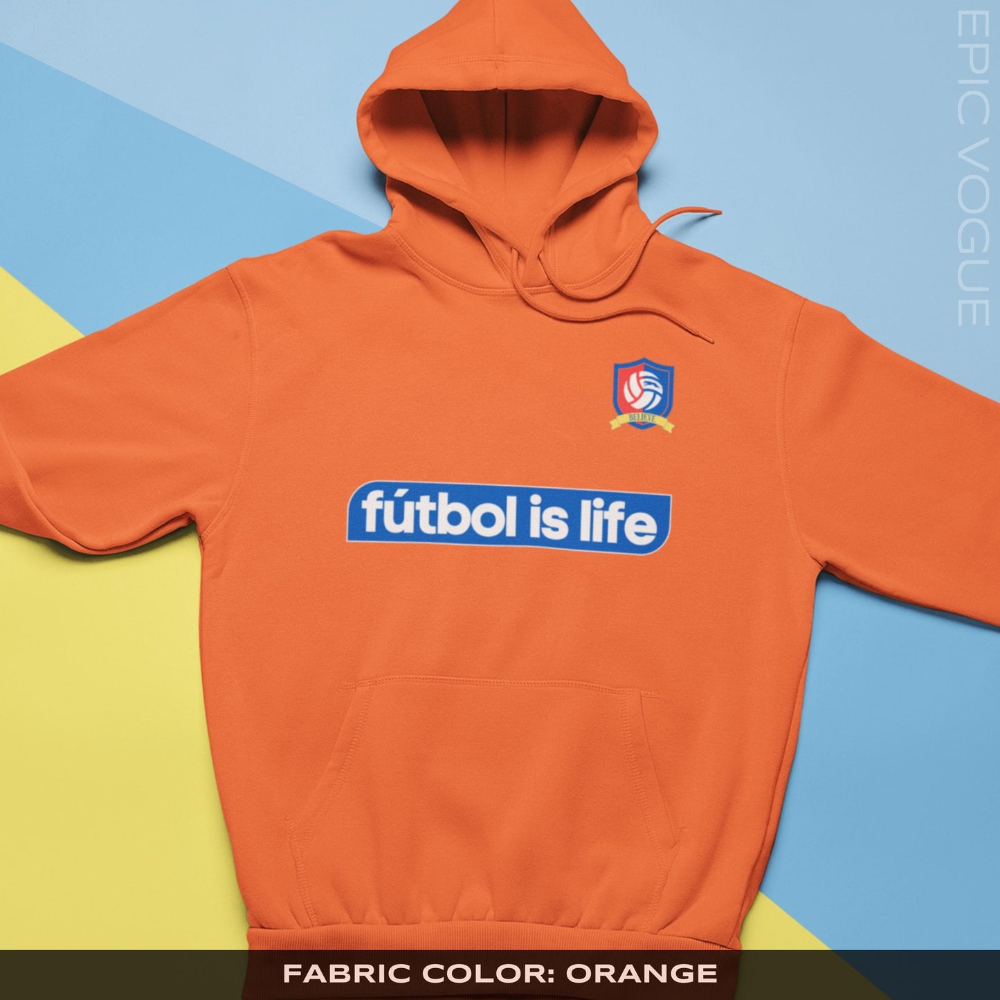 Orange Hoodie