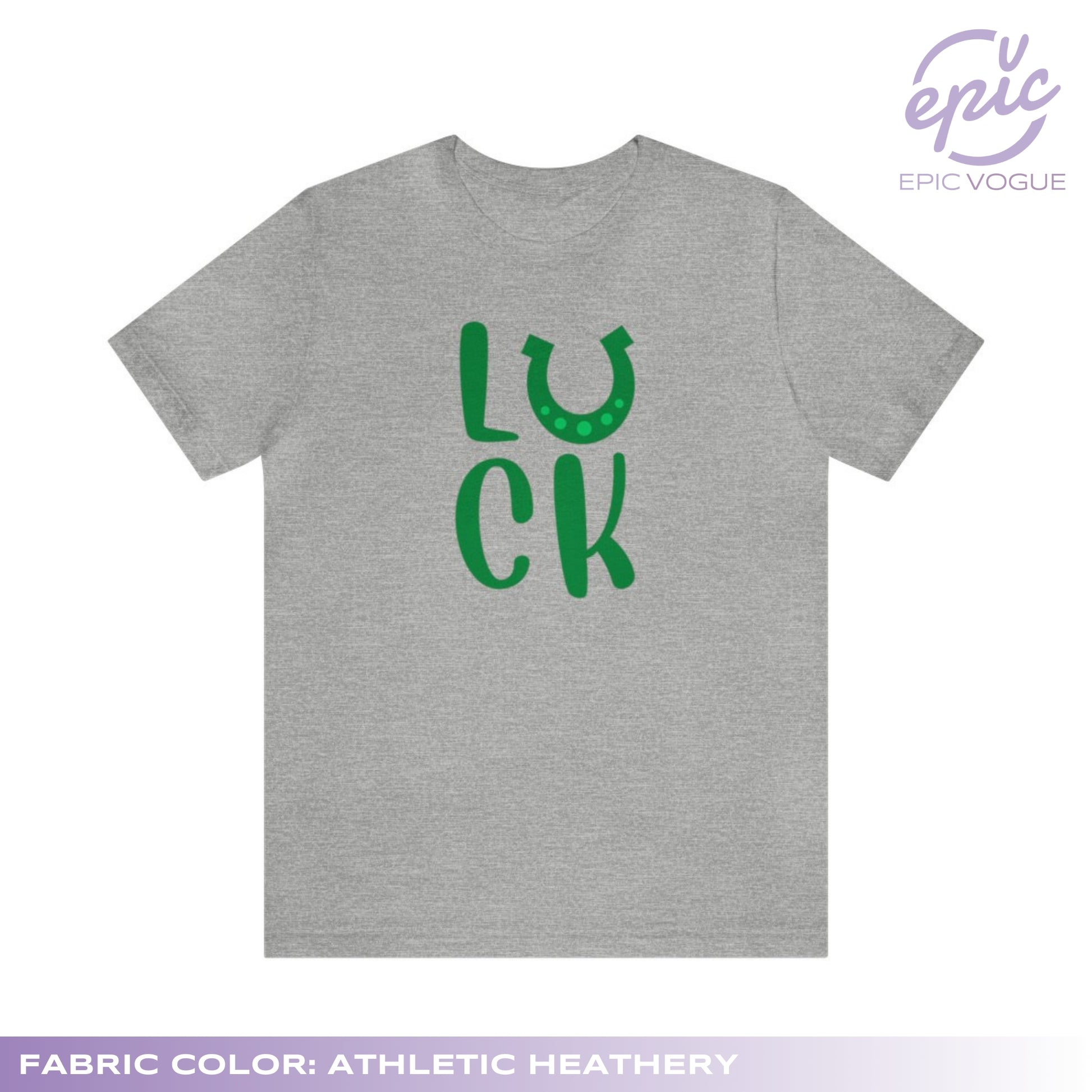 Luck, Athletic Heather T-Shirt