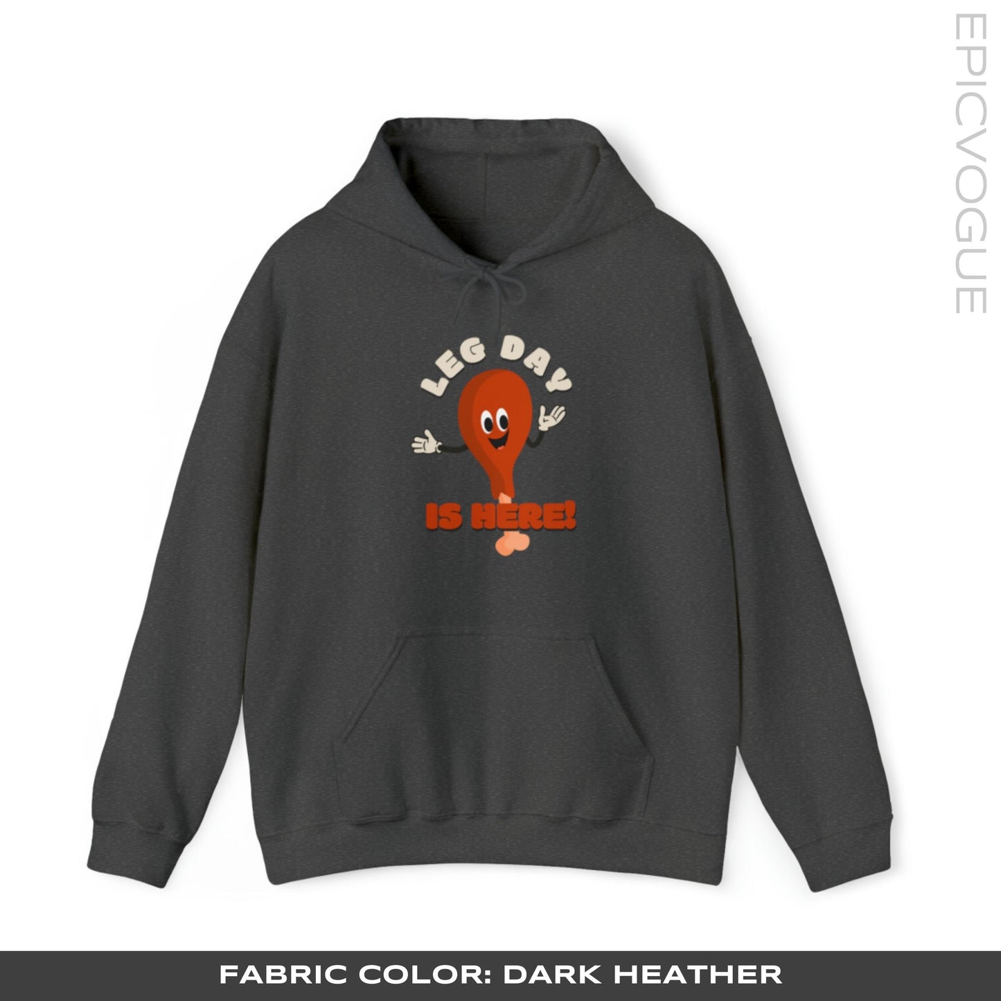 Dark Heather Hoodie