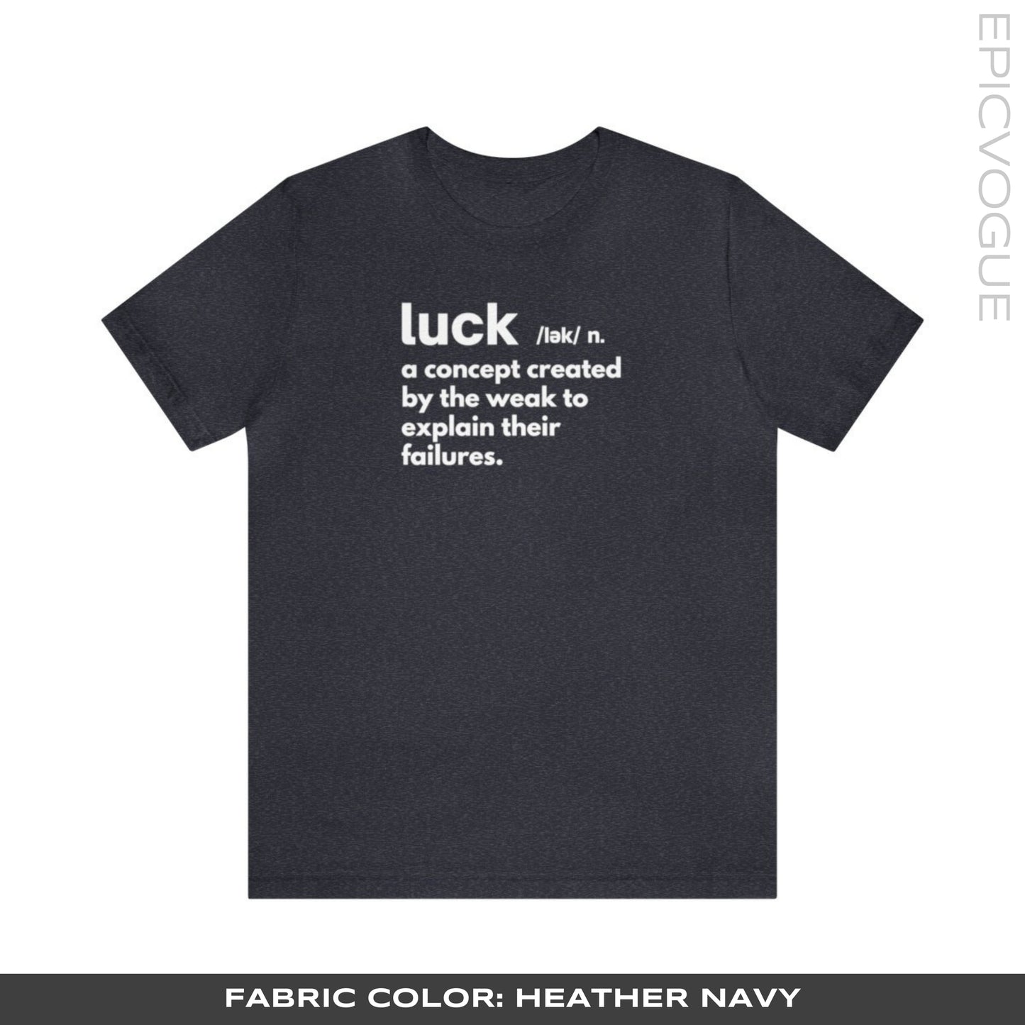 Heather Navy T-Shirt