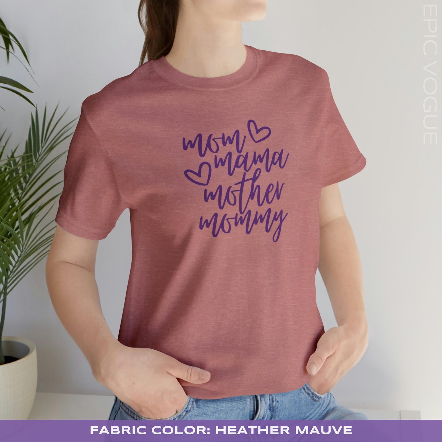 Heather Mauve T-Shirt