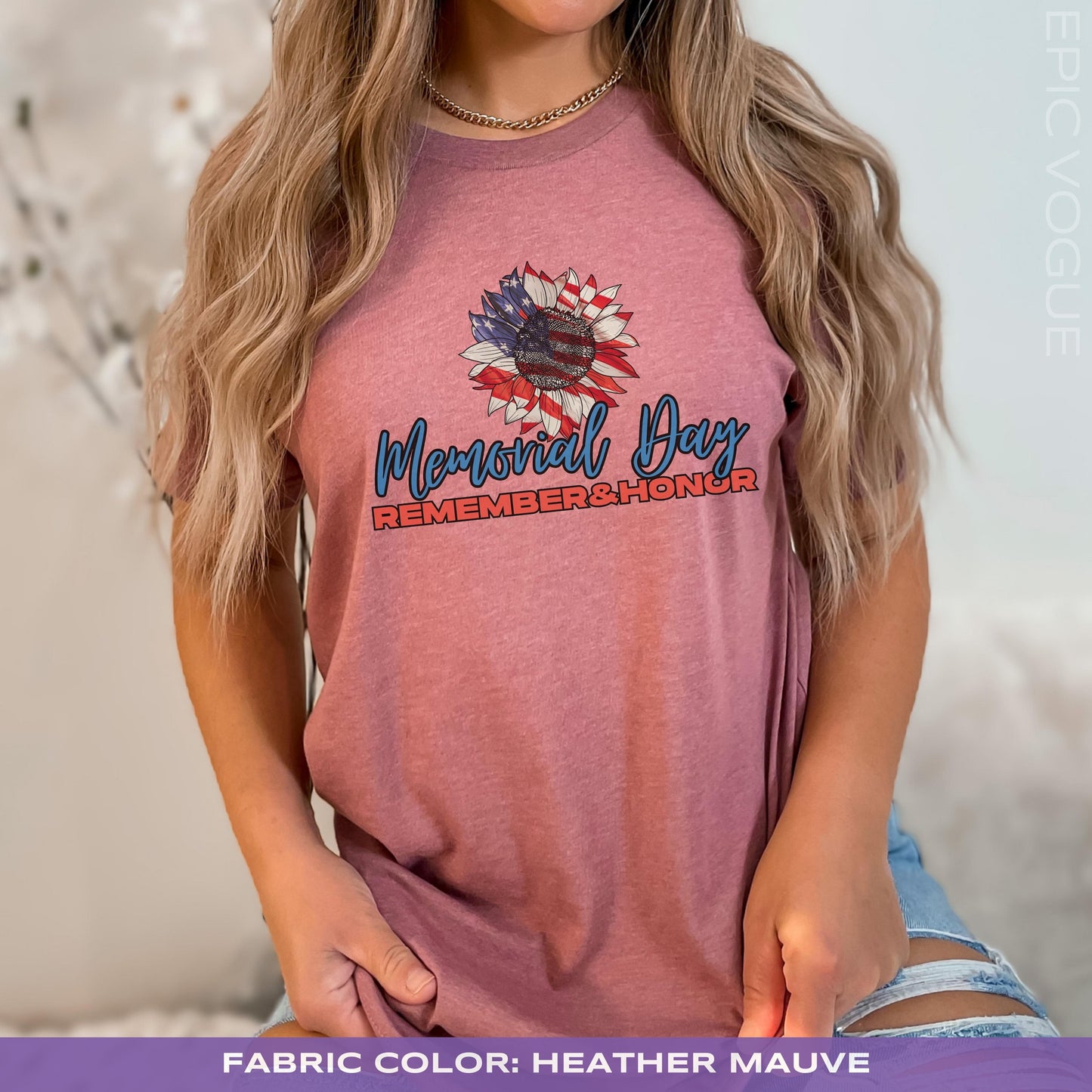 Heather Mauve T-Shirt