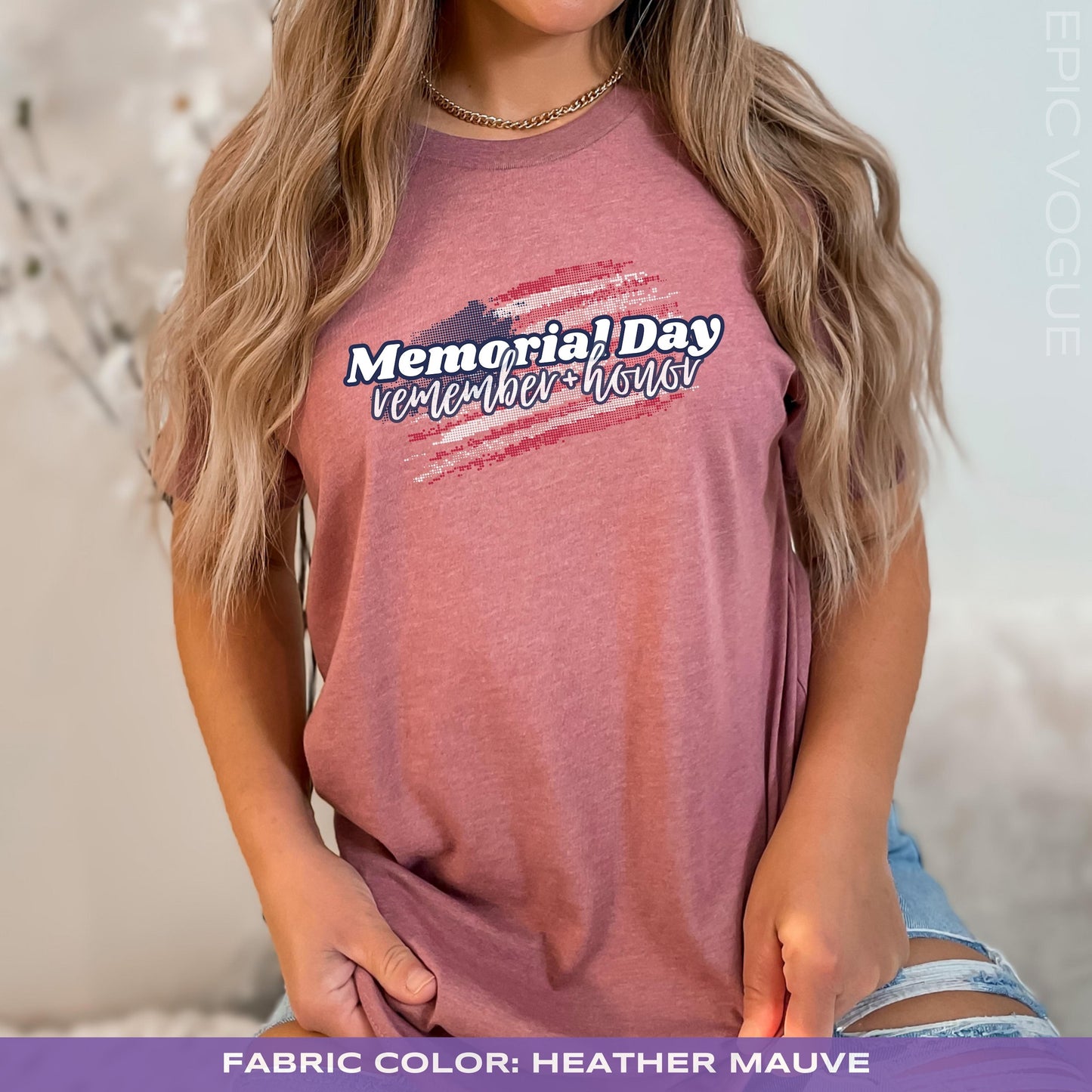 Heather Mauve T-Shirt