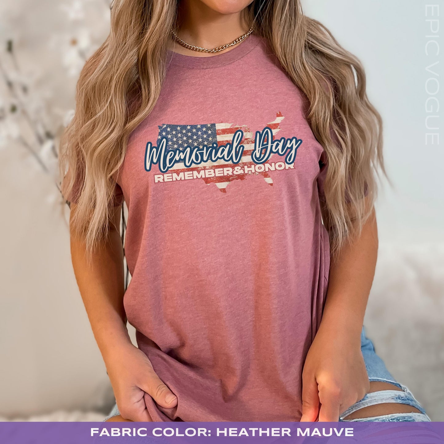 Heather Mauve T-Shirt