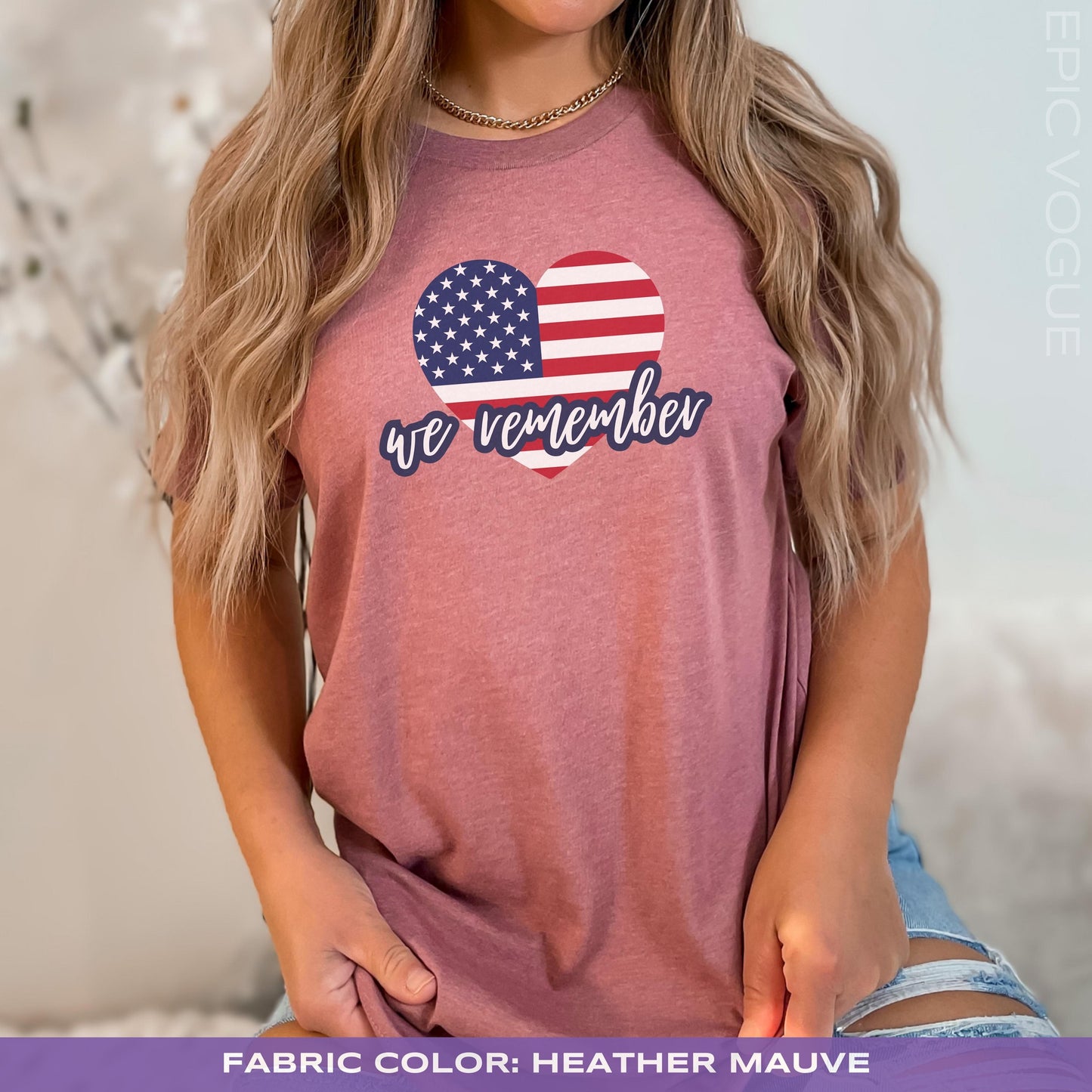 Heather Mauve T-Shirt