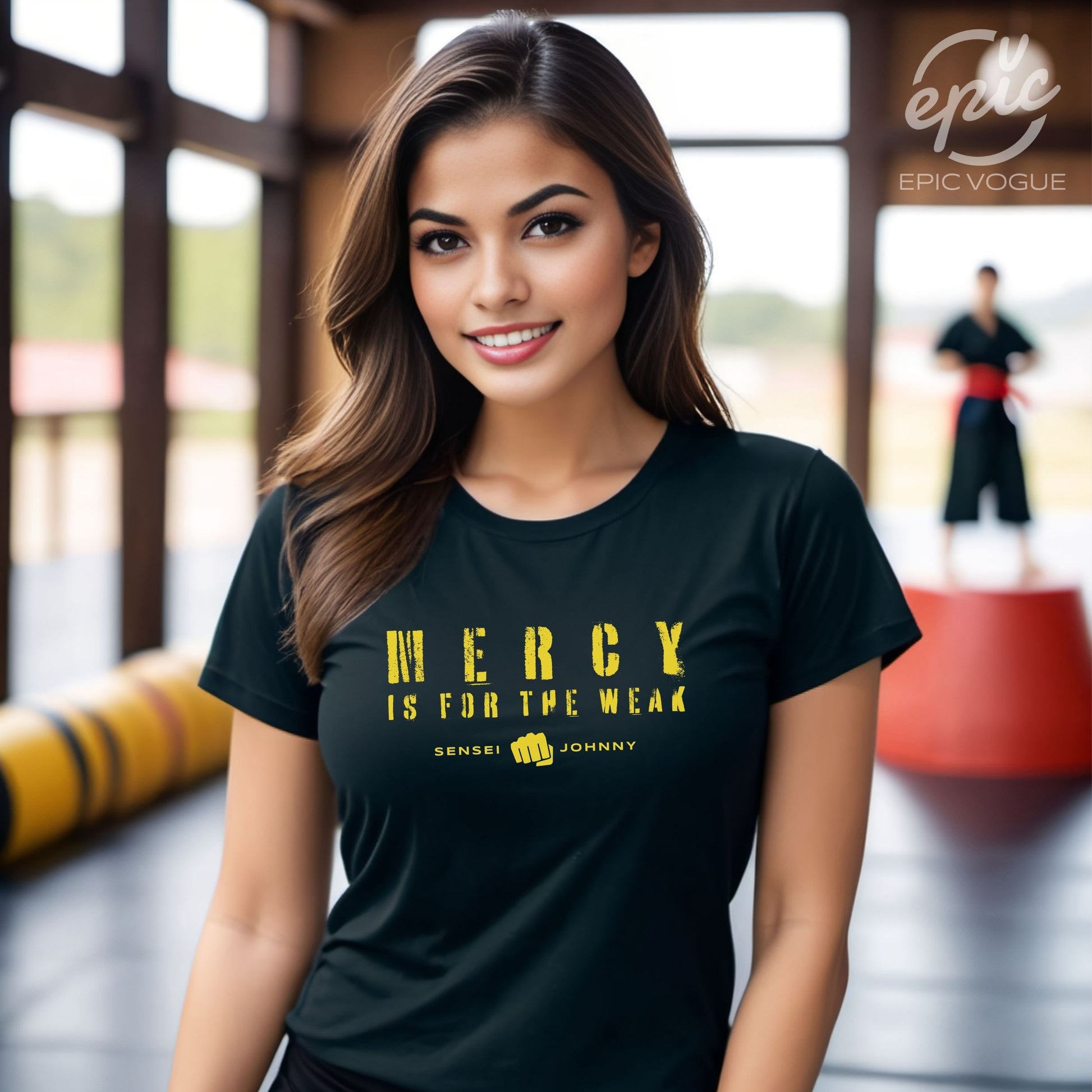 Mercy Is For The Weak, Black T-Shirt