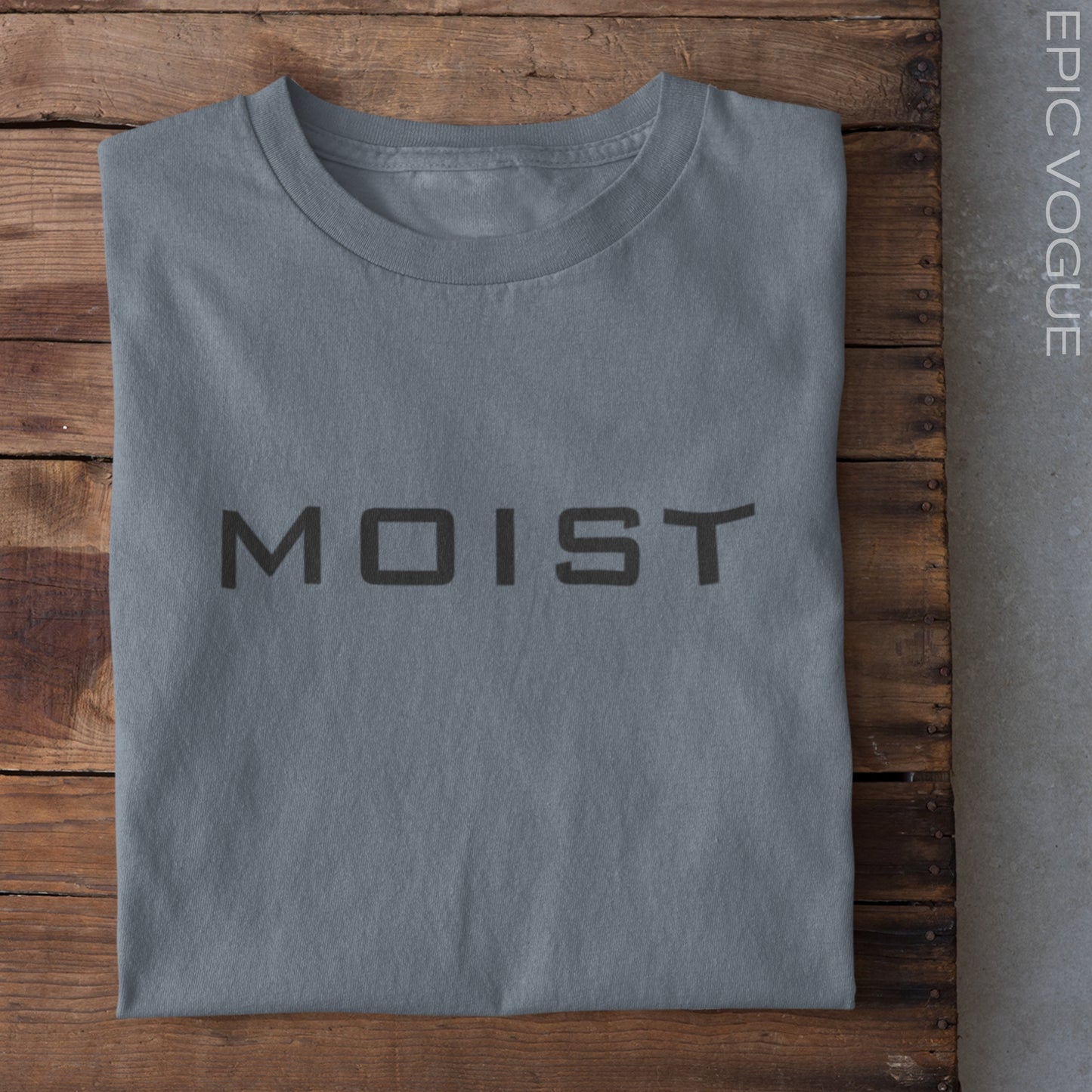 Moist, Steel Blue T-Shirt