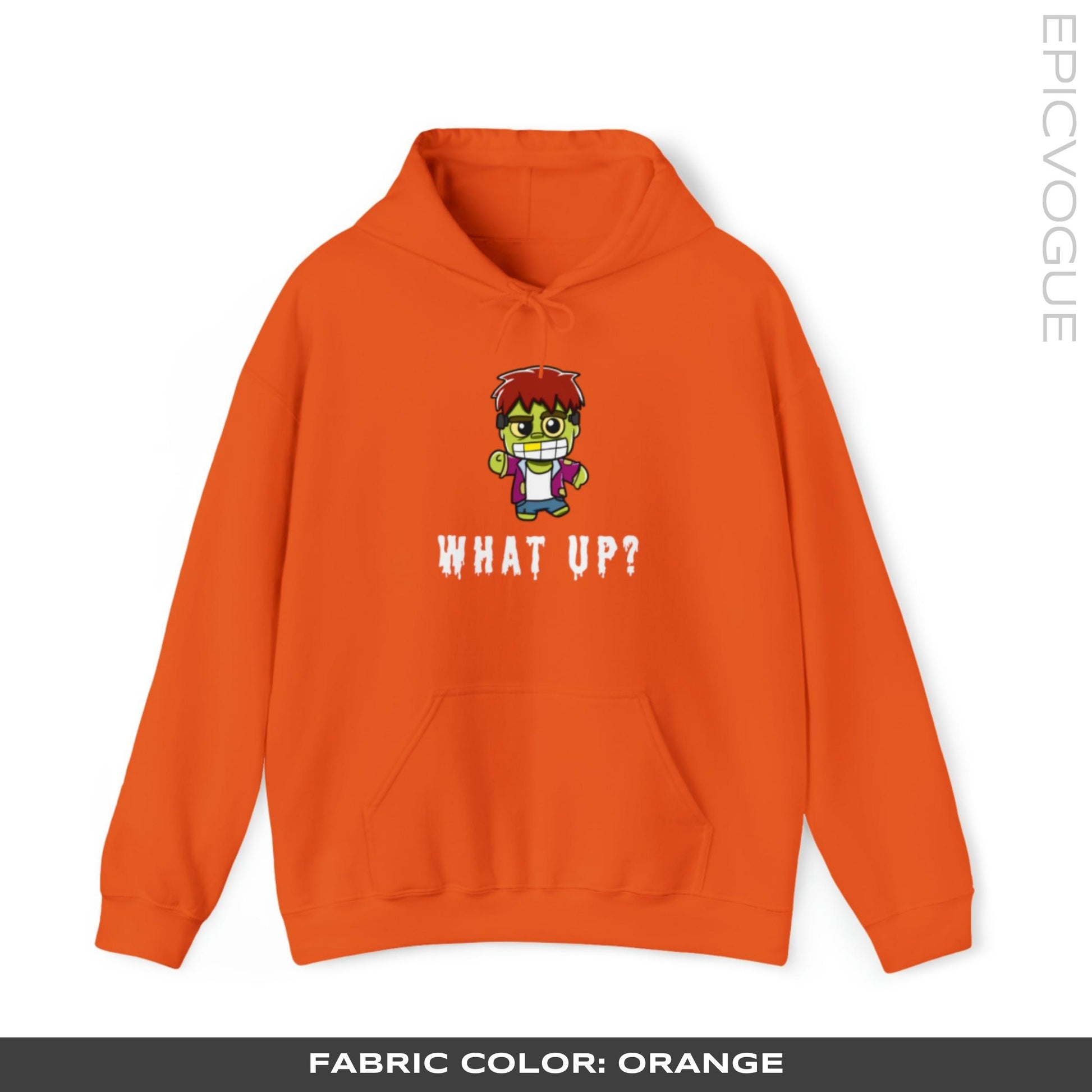 Orange Hoodie