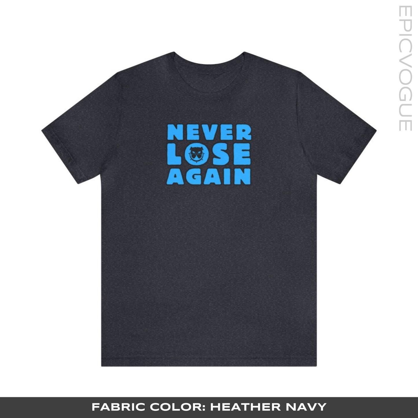 Heather Navy T-Shirt