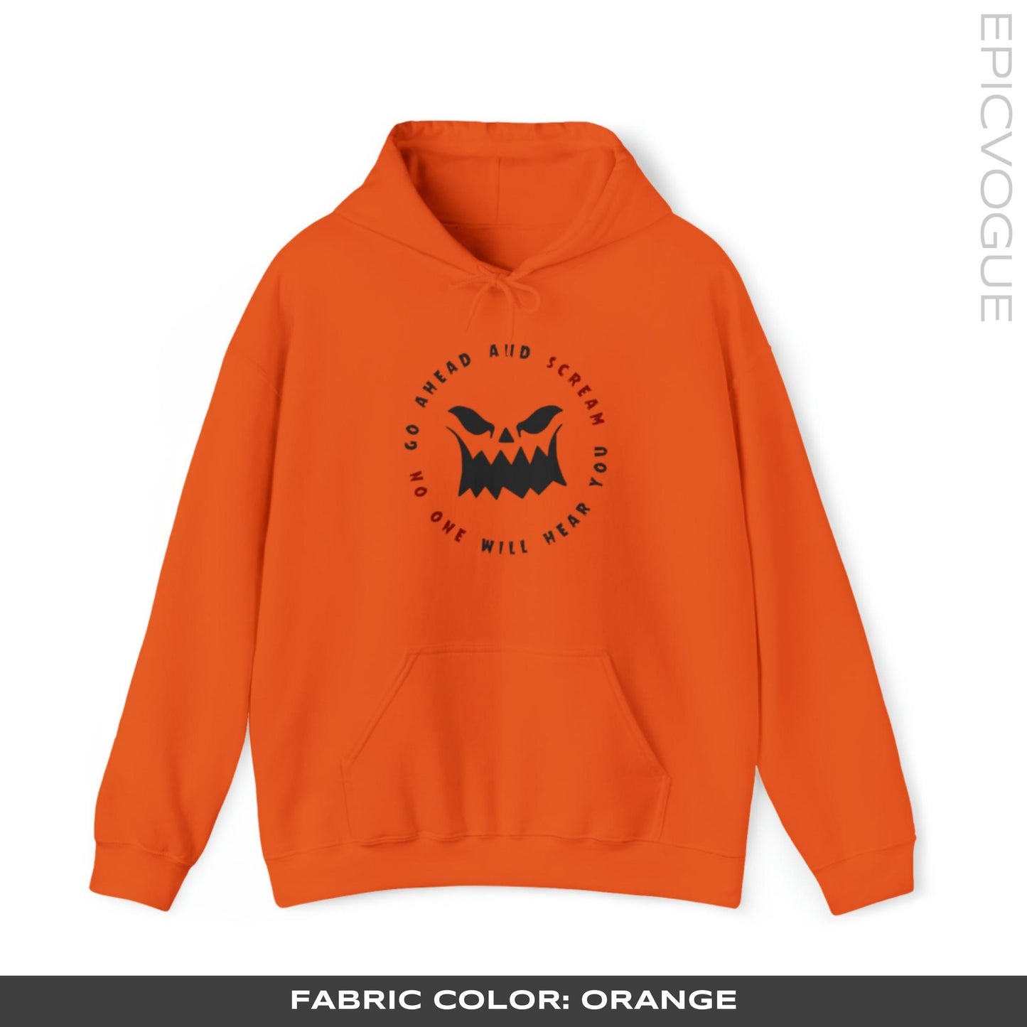 Orange Hoodie