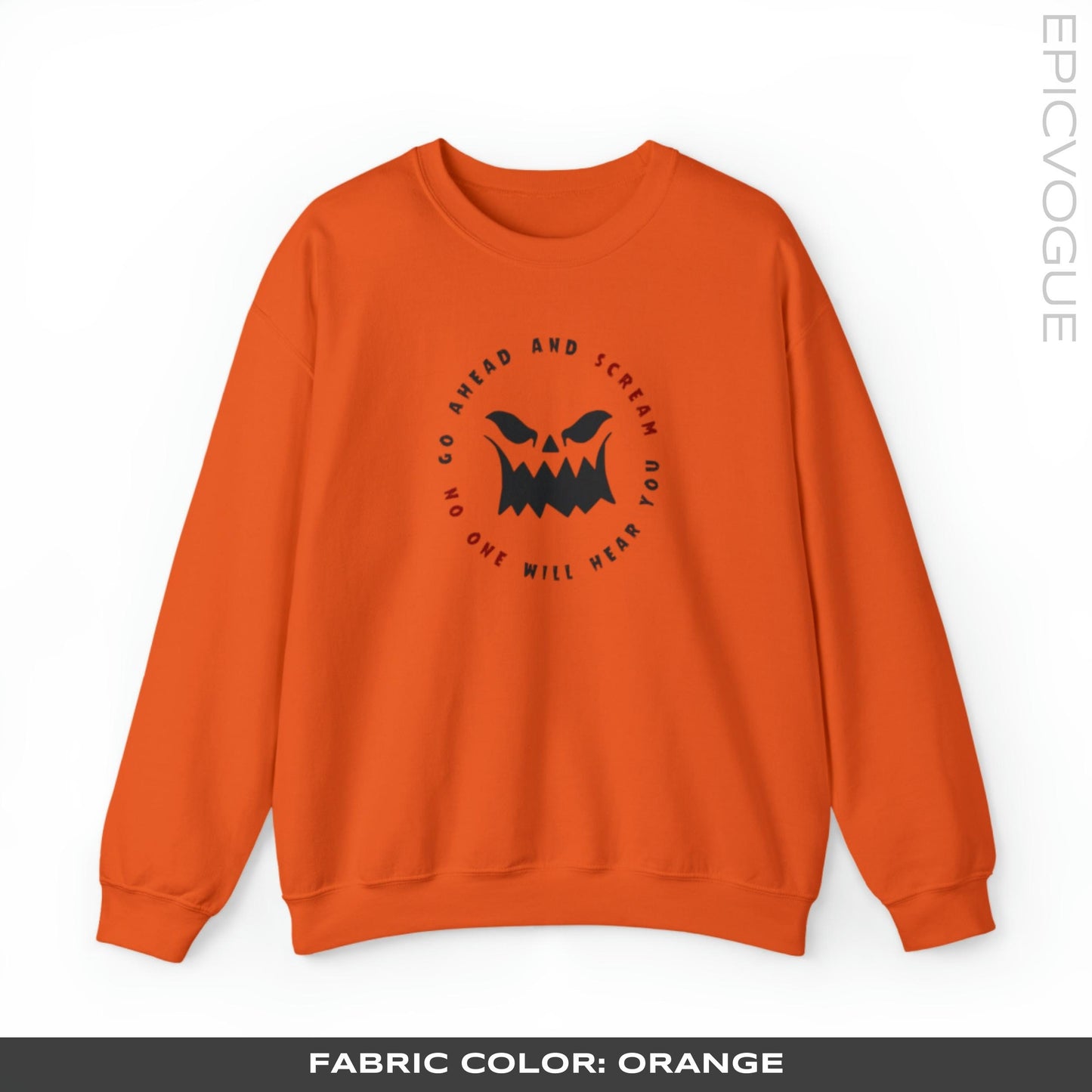 Orange Sweatshirt