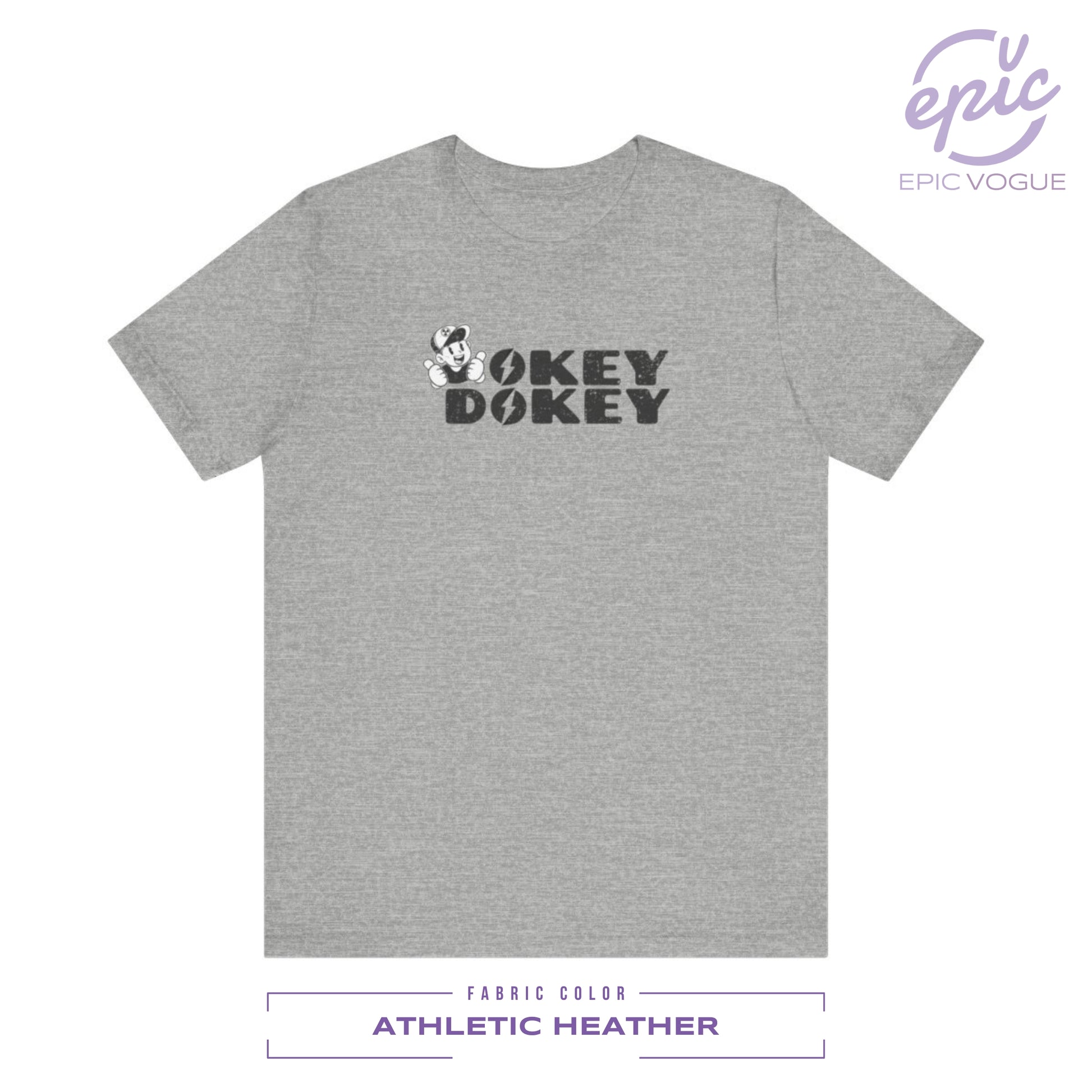 Okey Dokey, Athletic Heather T-Shirt