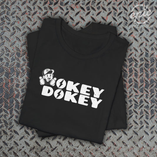 Okey Dokey, Black T-Shirt