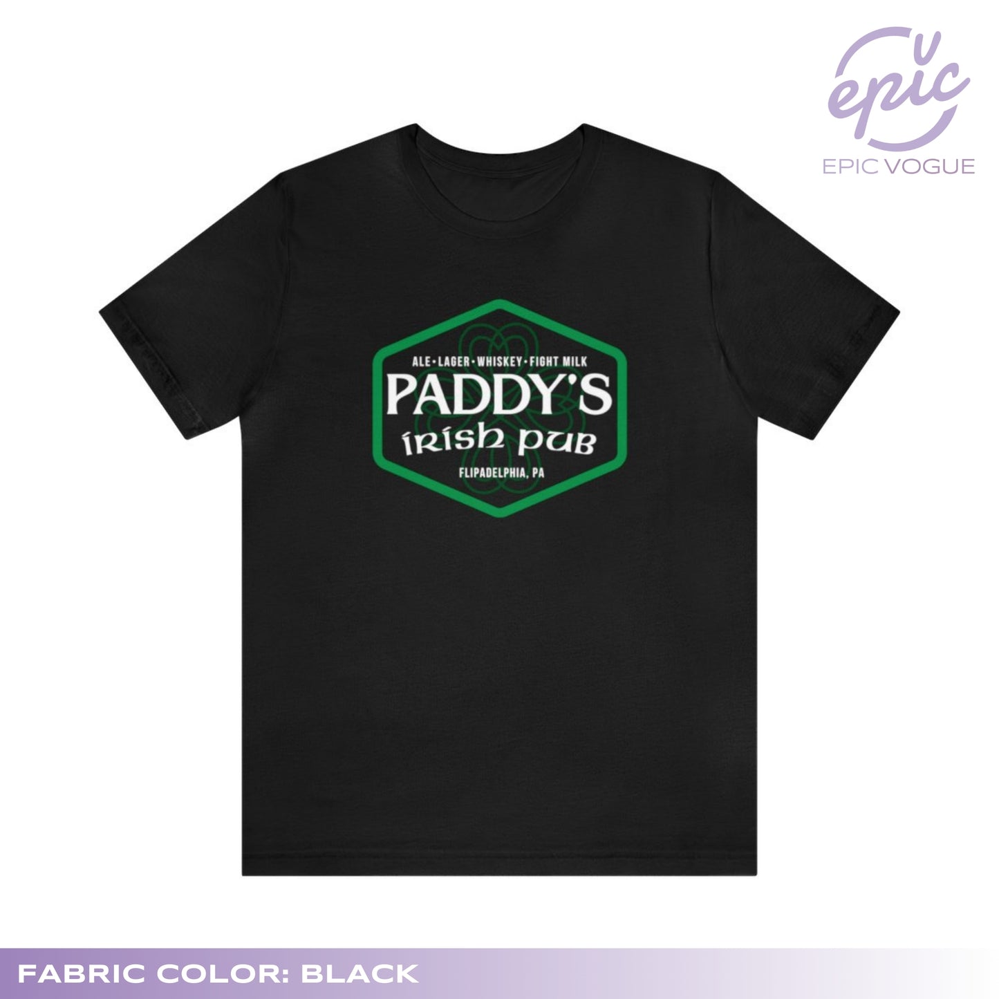 Paddy's Irish Pub, Black T-Shirt