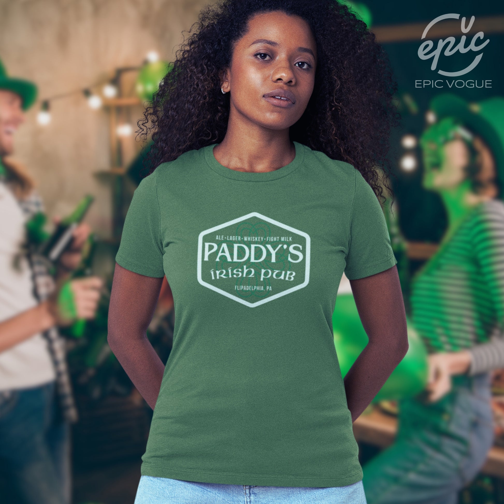 Paddy's Irish Pub, Leaf T-Shirt