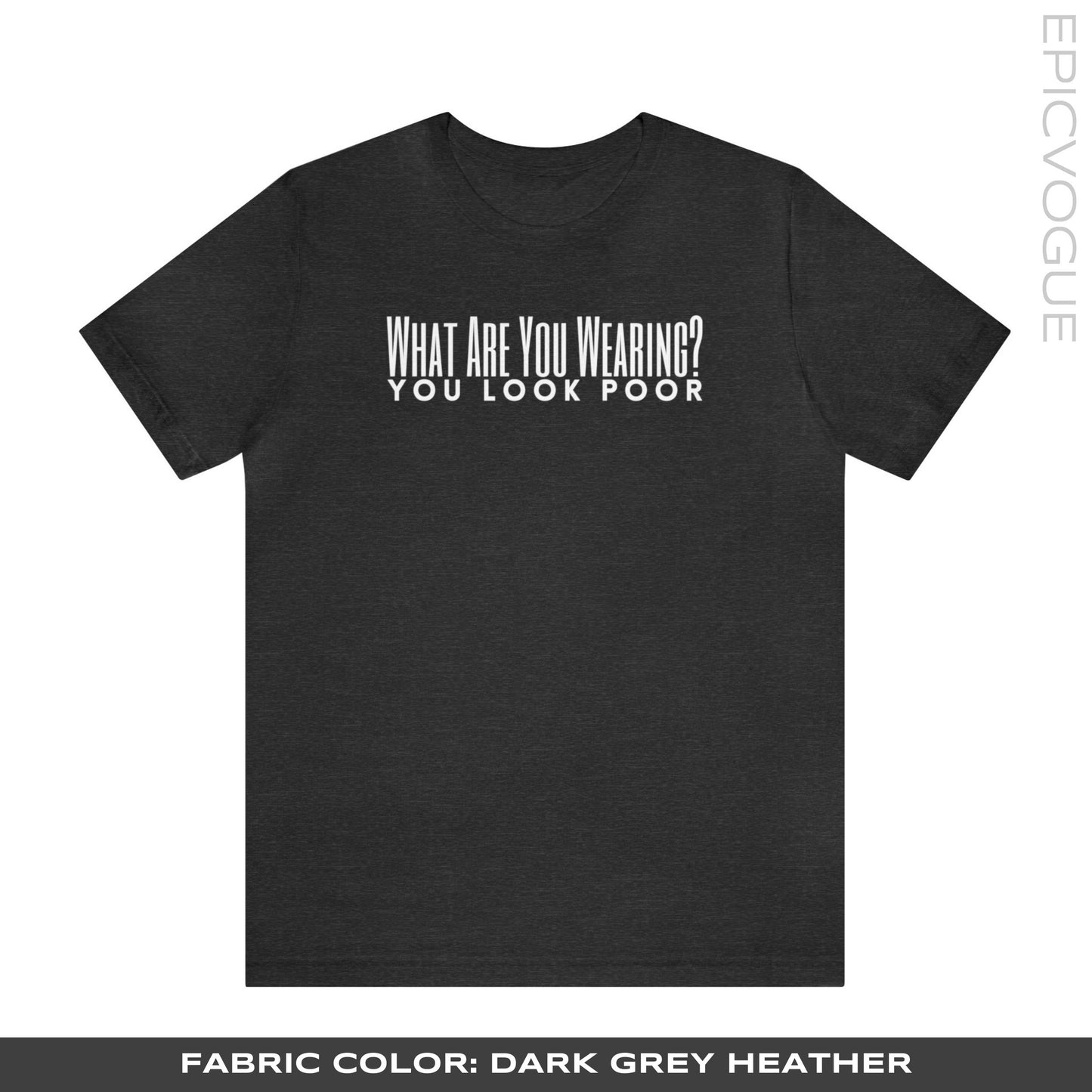 Dark Grey Heather T-Shirt