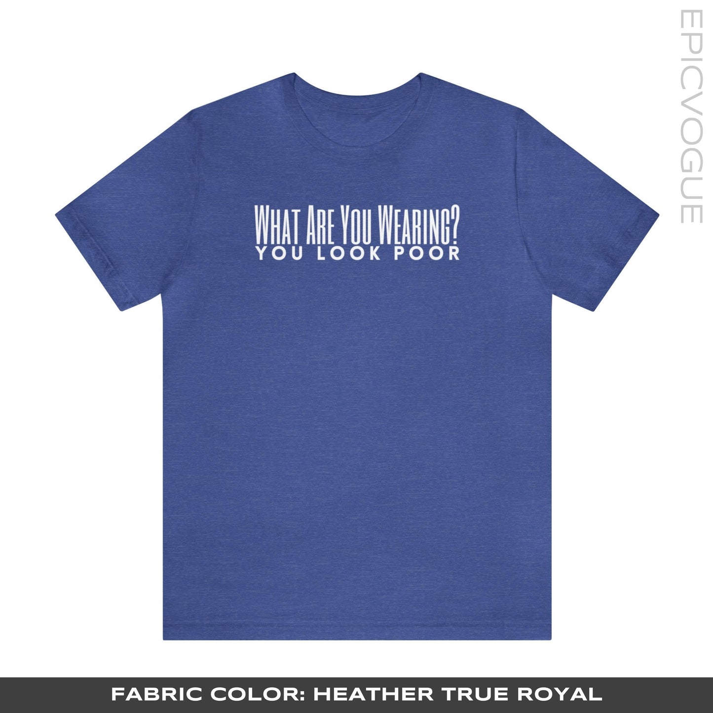 Heather True Royal T-Shirt