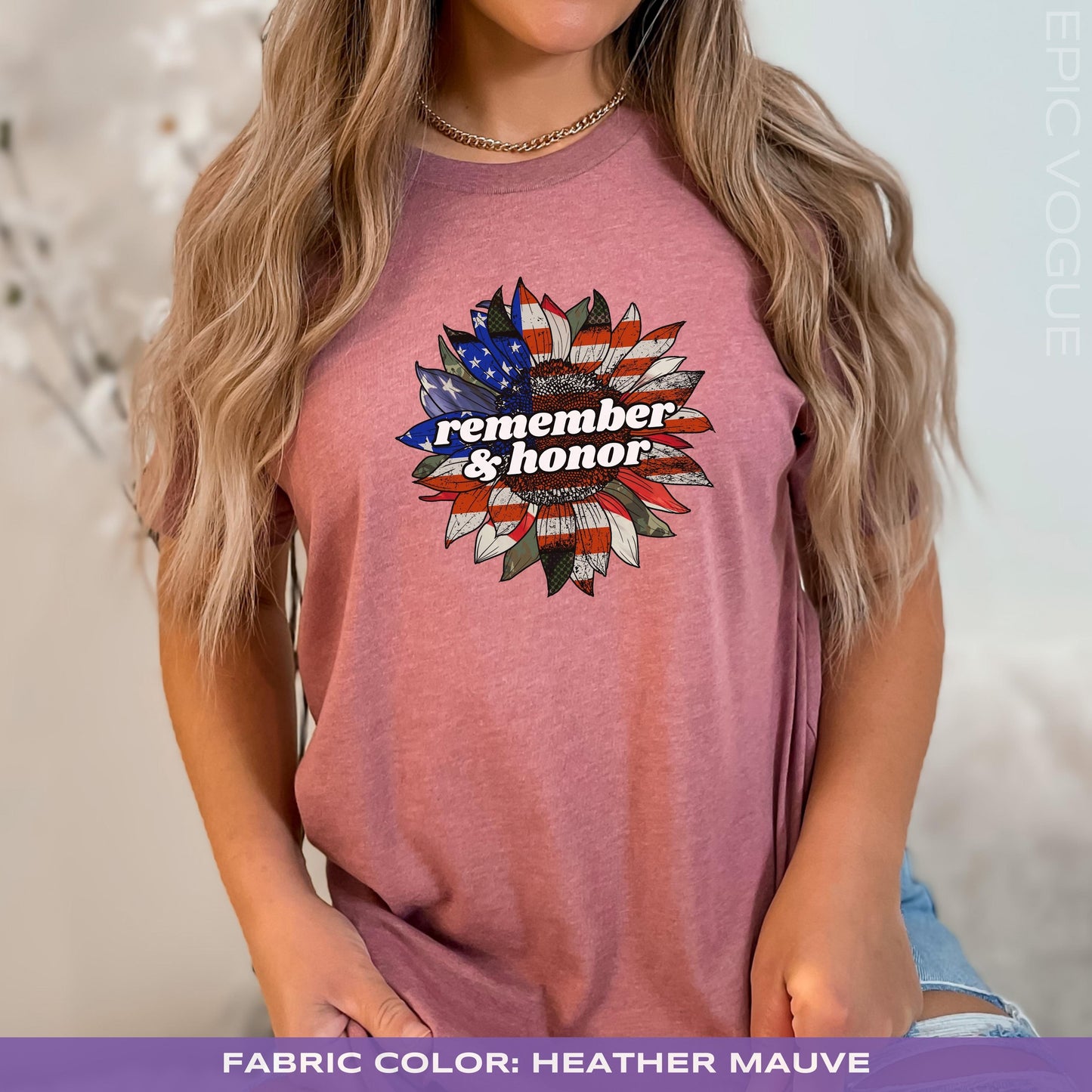 Heather Mauve T-Shirt