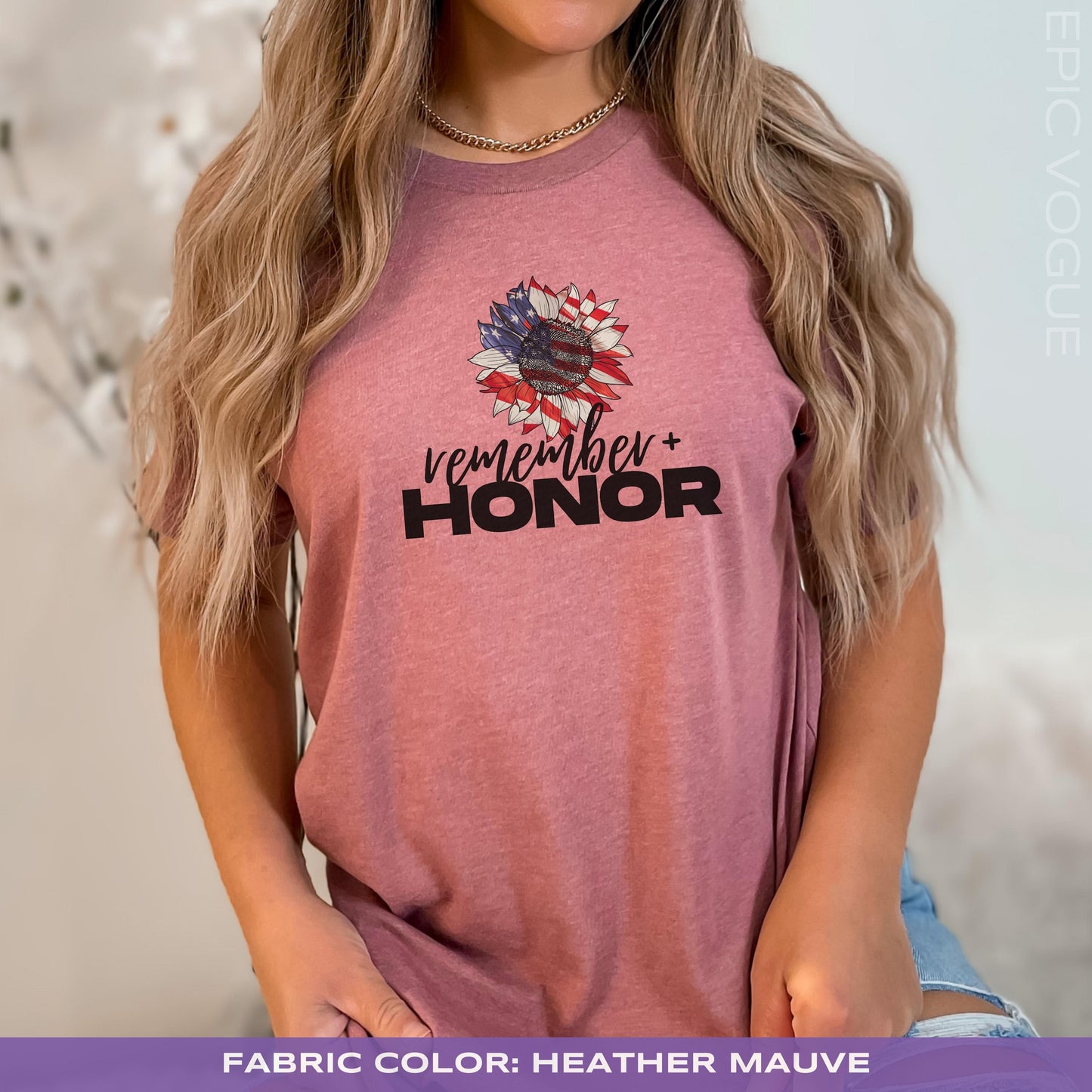 Heather Mauve T-Shirt