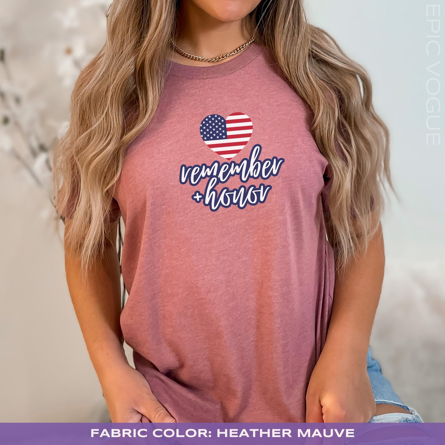 Heather Mauve T-Shirt