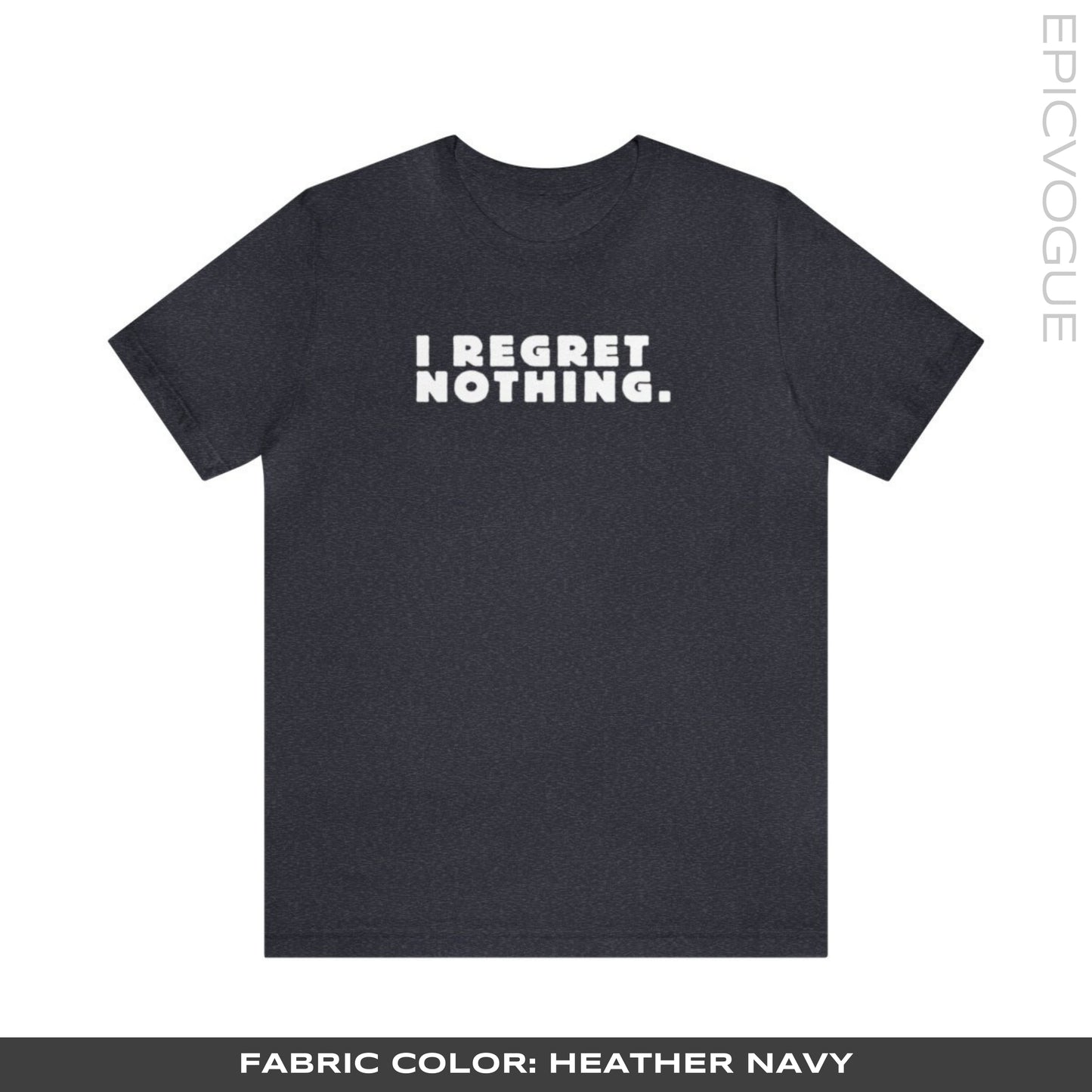 Heather Navy T-Shirt