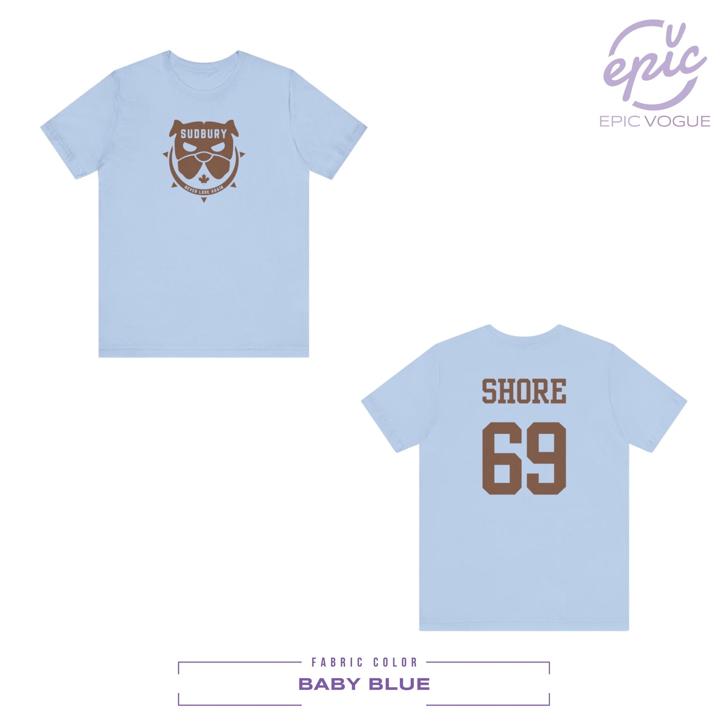 Shore 69, Baby Blue T-Shirt