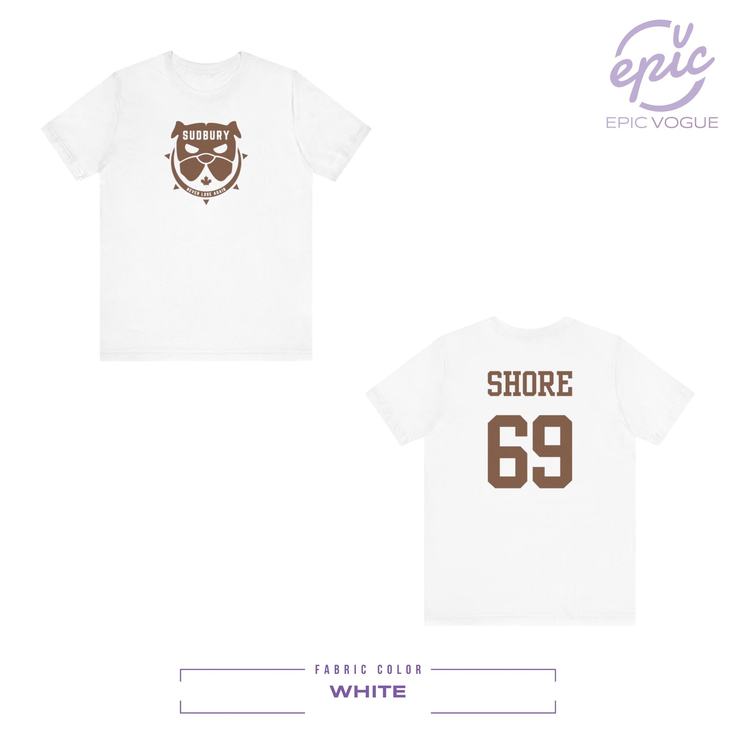 Shore 69, White T-Shirt