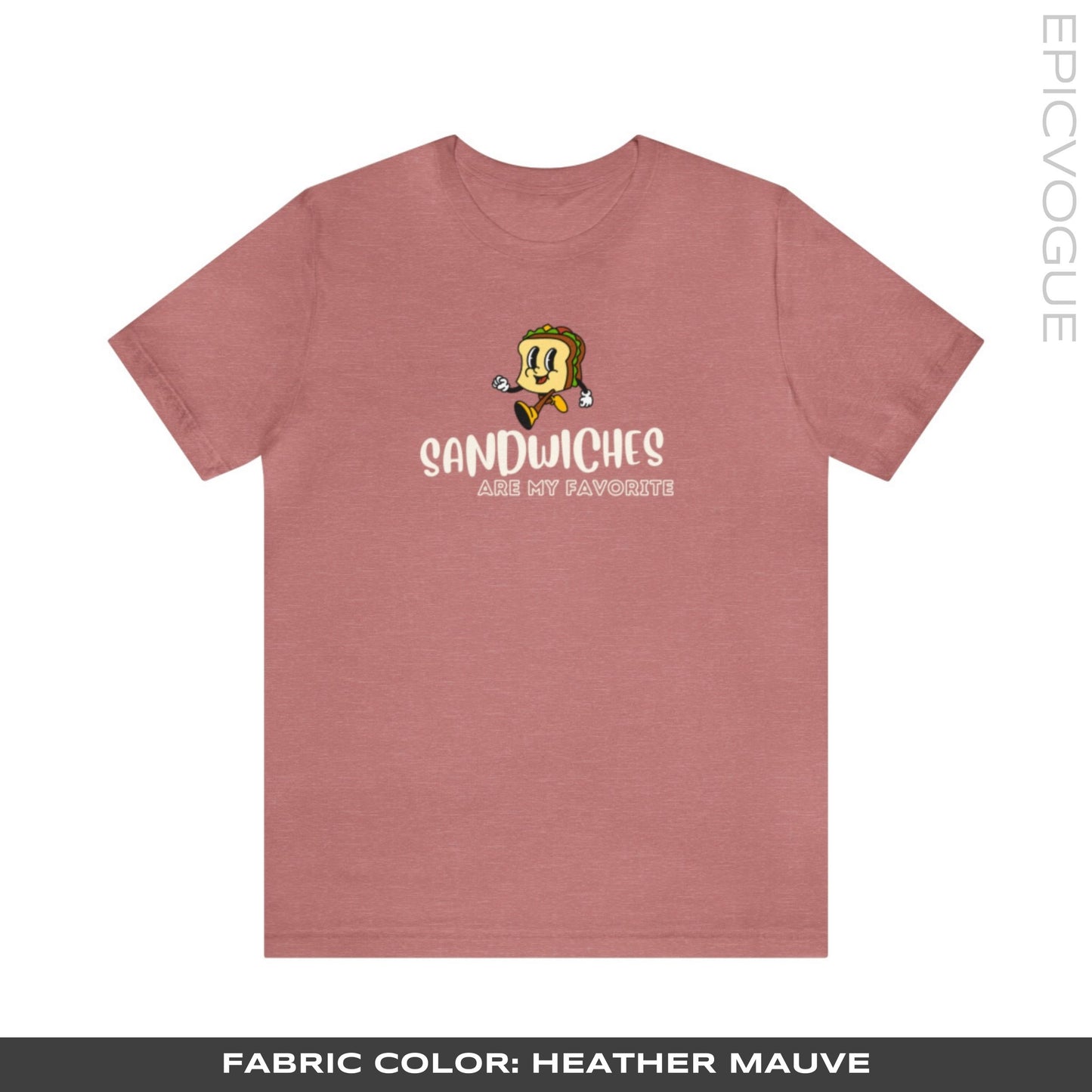 Heather Mauve T-Shirt