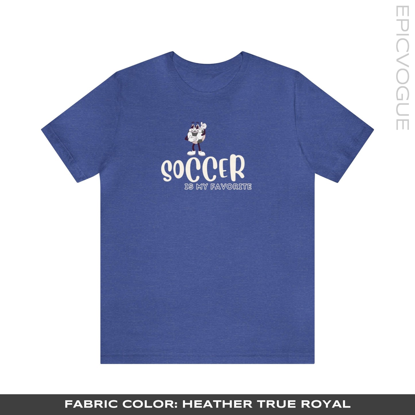 Heather True Royal T-Shirt