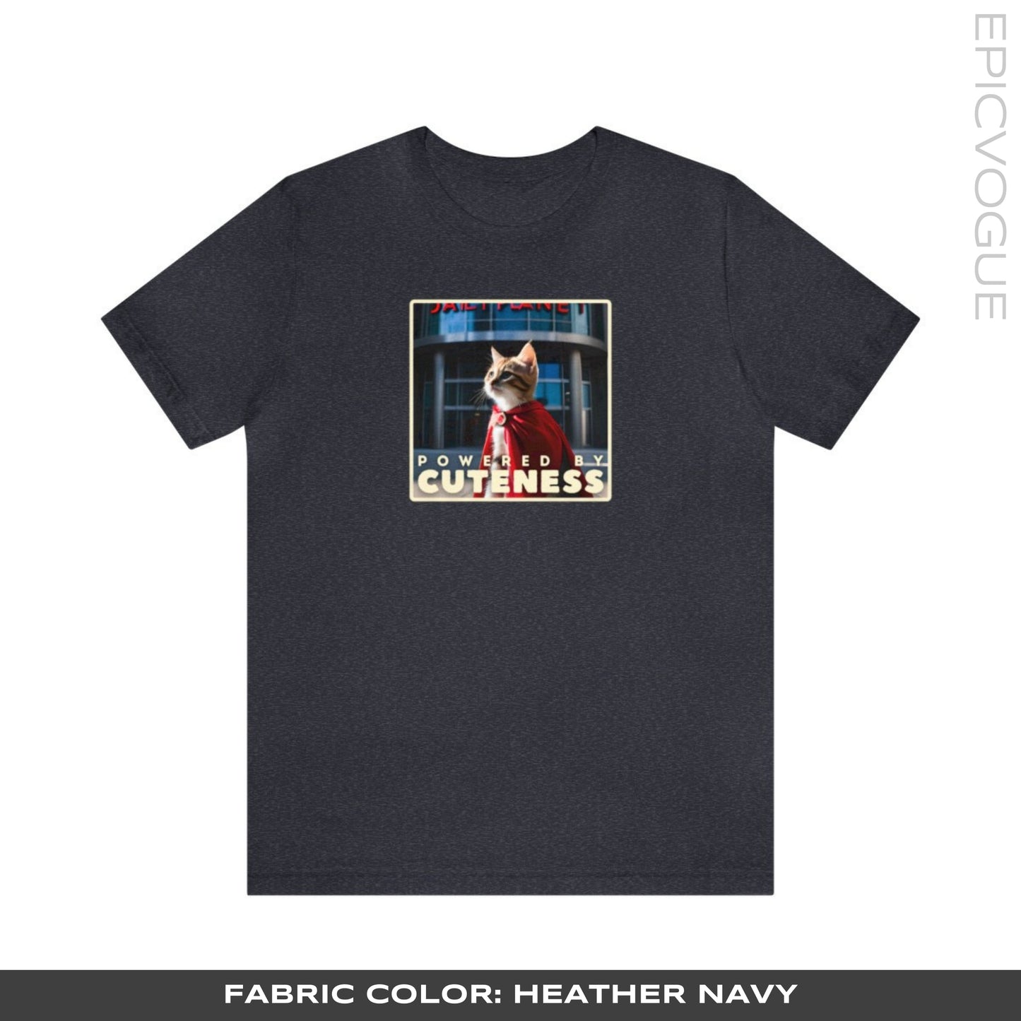 Heather Navy T-Shirt