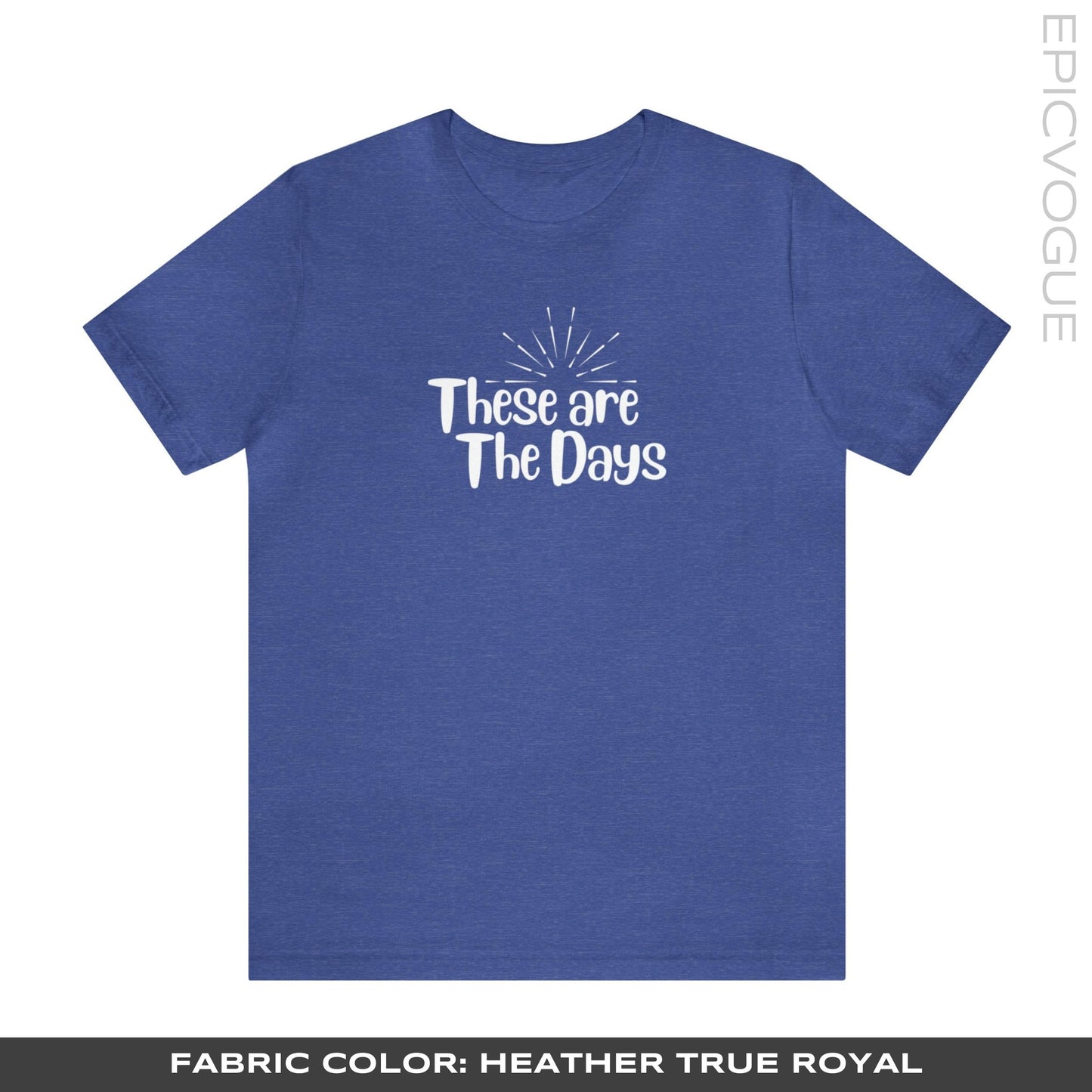 Heather True Royal T-Shirt