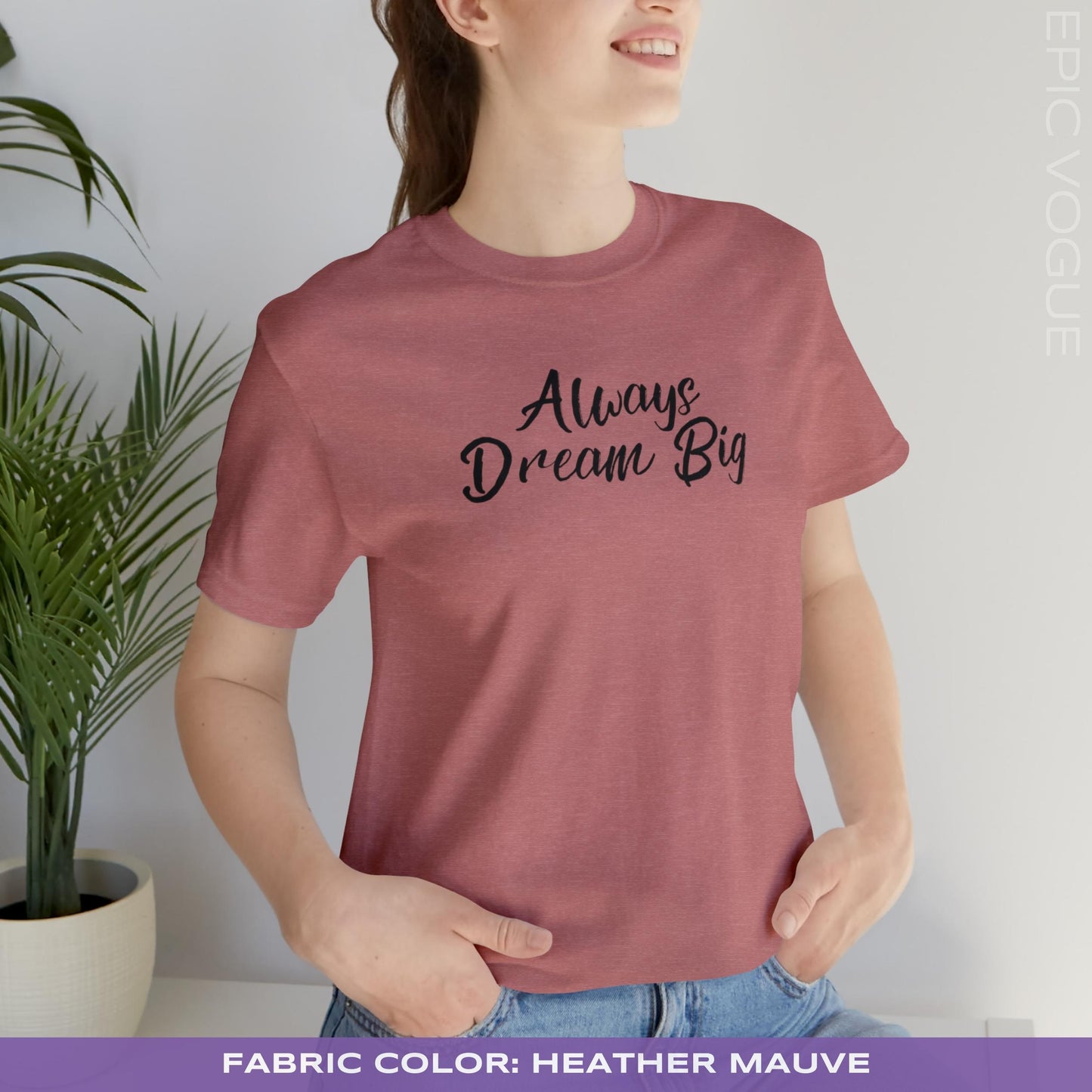 Heather Mauve T-Shirt