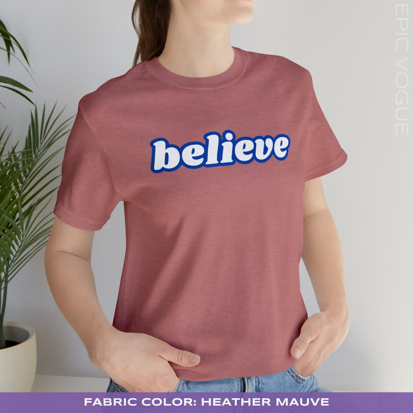 Heather Mauve T-Shirt