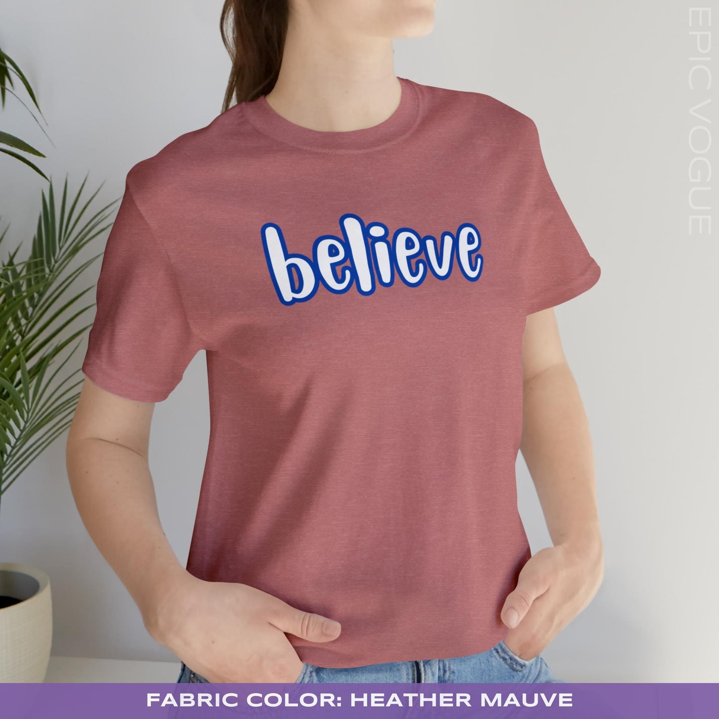 Heather Mauve T-Shirt