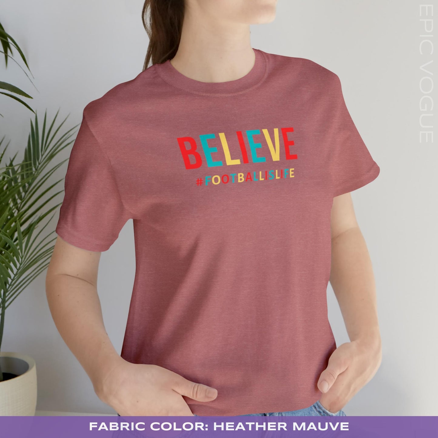 Heather Mauve T-Shirt