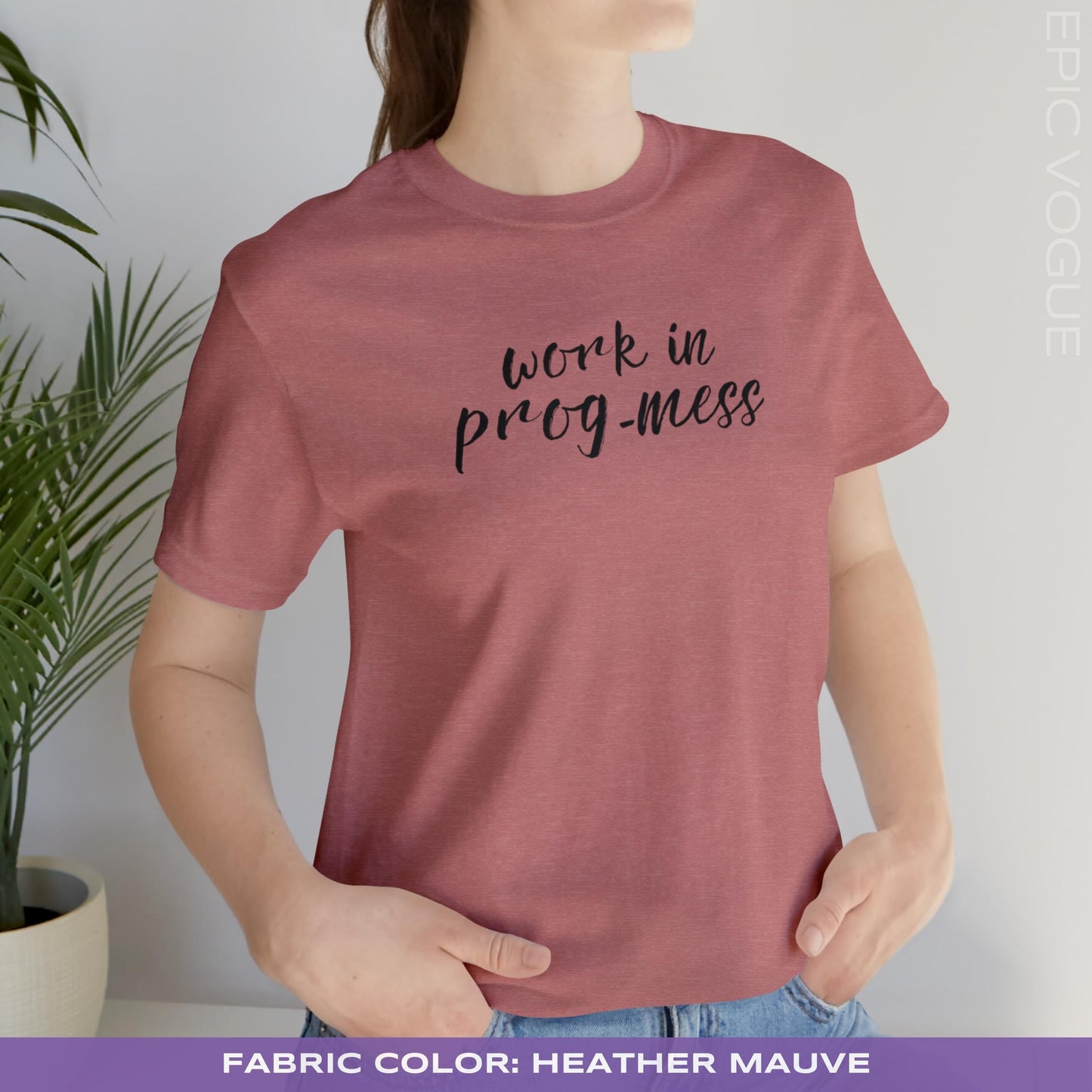 Heather Mauve T-Shirt