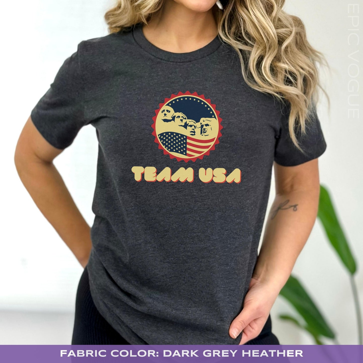 Team USA Shirt, Independence Day Shirt, Cute USA Shirt, 4th of July Shirt, Patriotic Shirt, American Flag Shirt, Mount Rushmore Shirt, Unisex Shirt