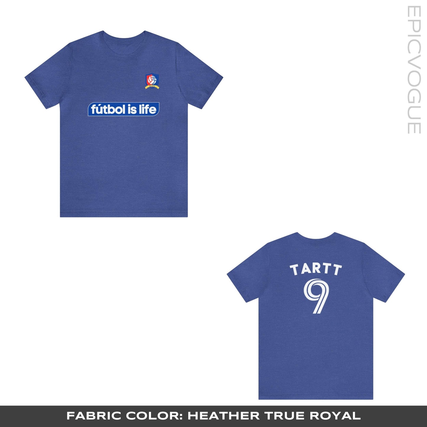 Heather True Royal T-Shirt