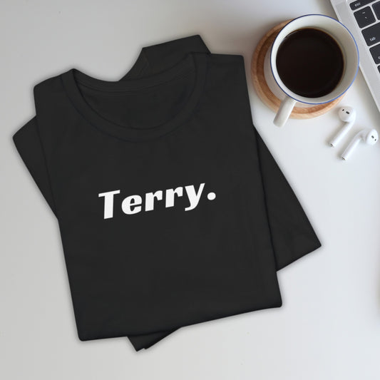 Terry, Black T-Shirt