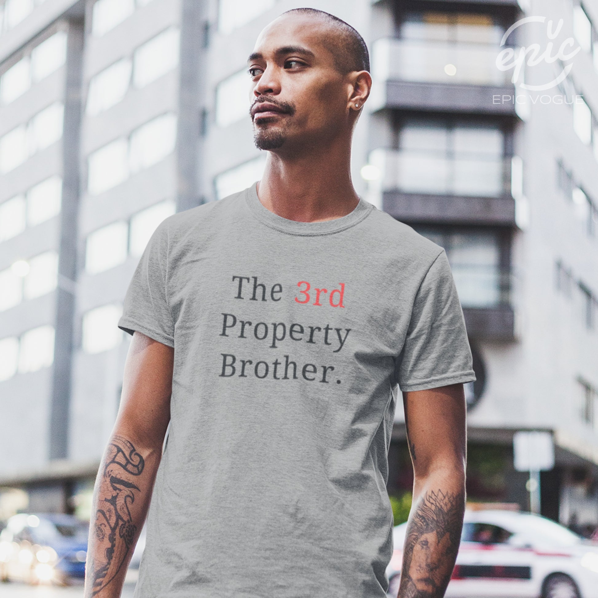 The 3rd Property Brother, Athletic Heather T-Shirt