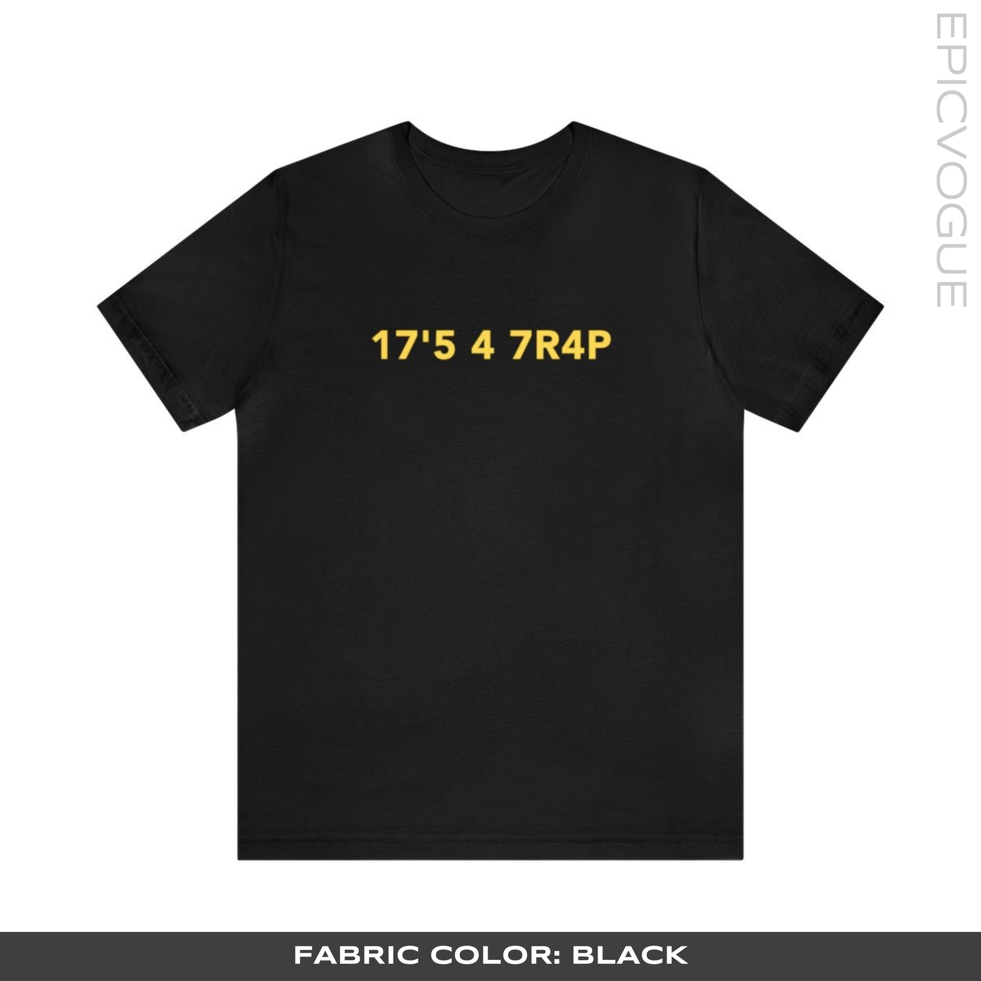 It's A Trap, Black T-Shirt