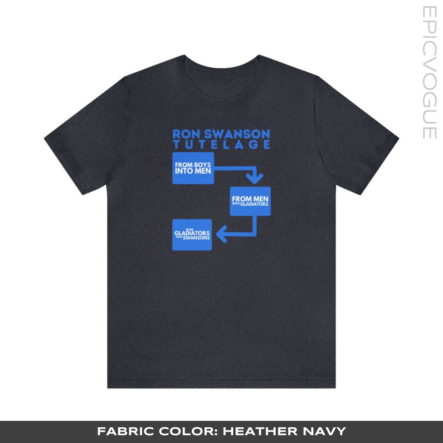 Heather Navy T-Shirt