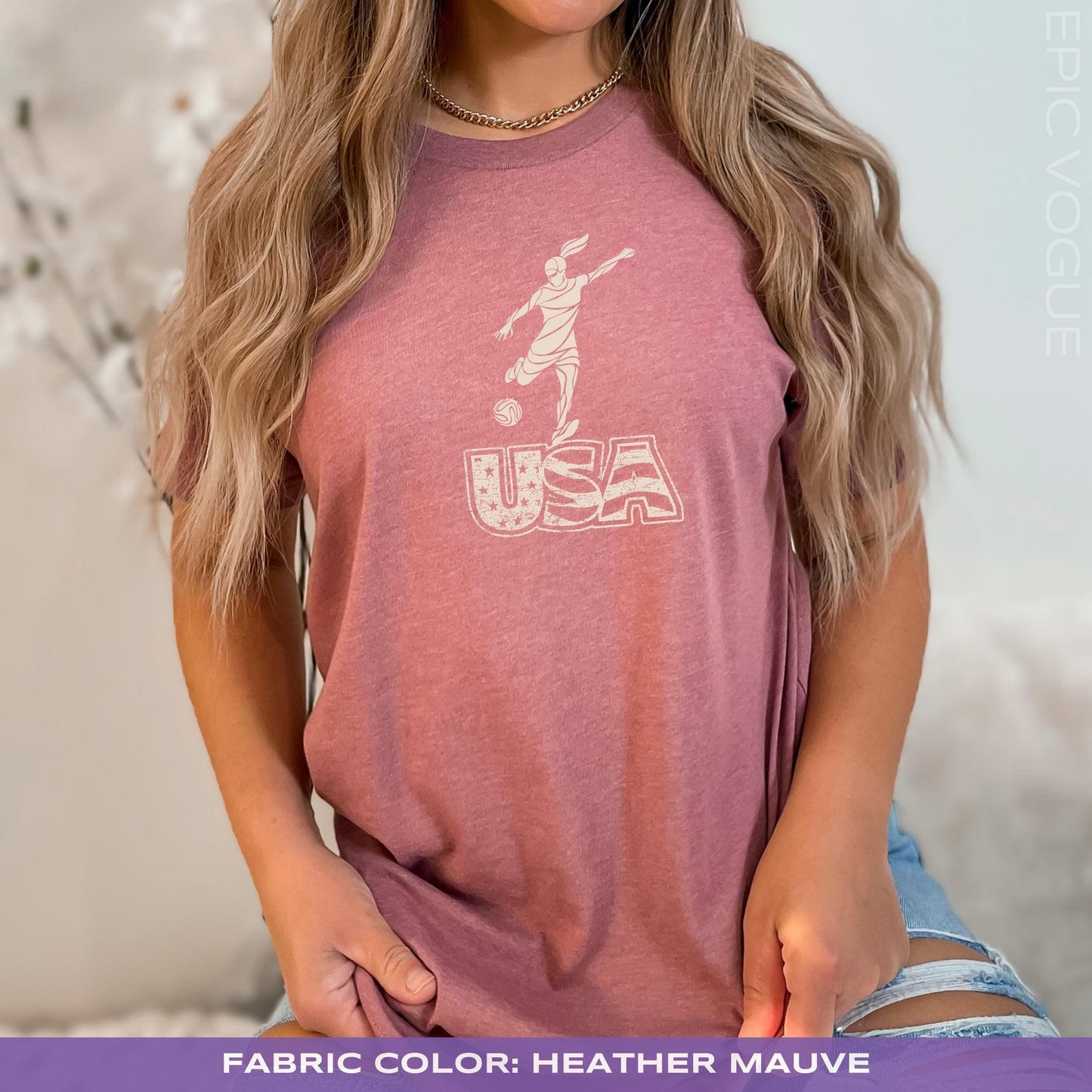 Heather Mauve T-Shirt